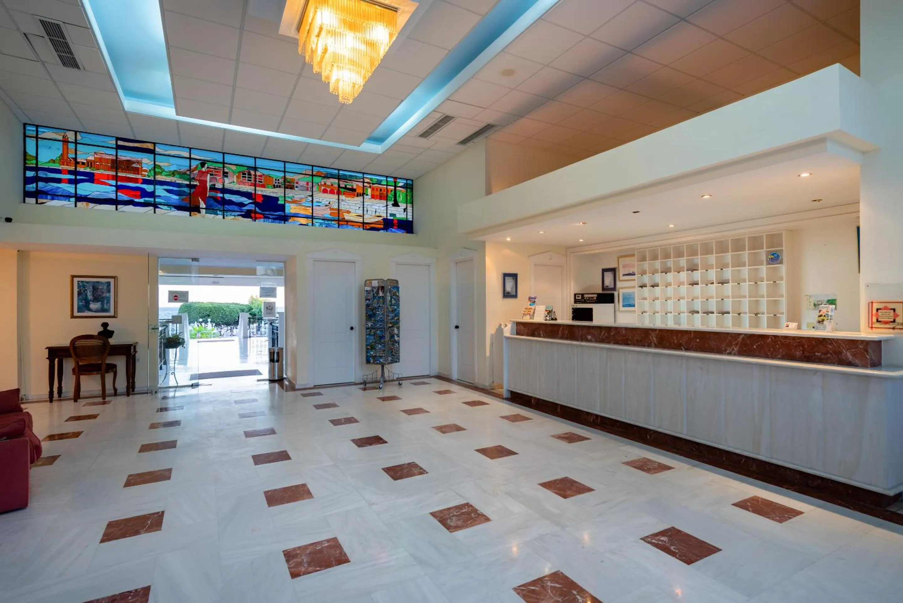 Lobby or reception in Porto Iliessa