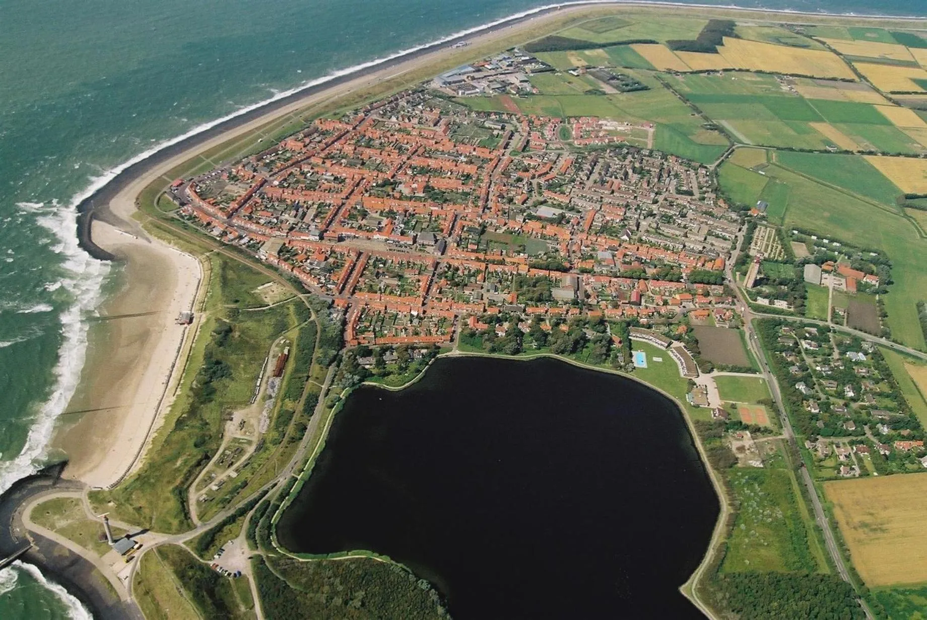 Bird's eye view in Studio aan Zee