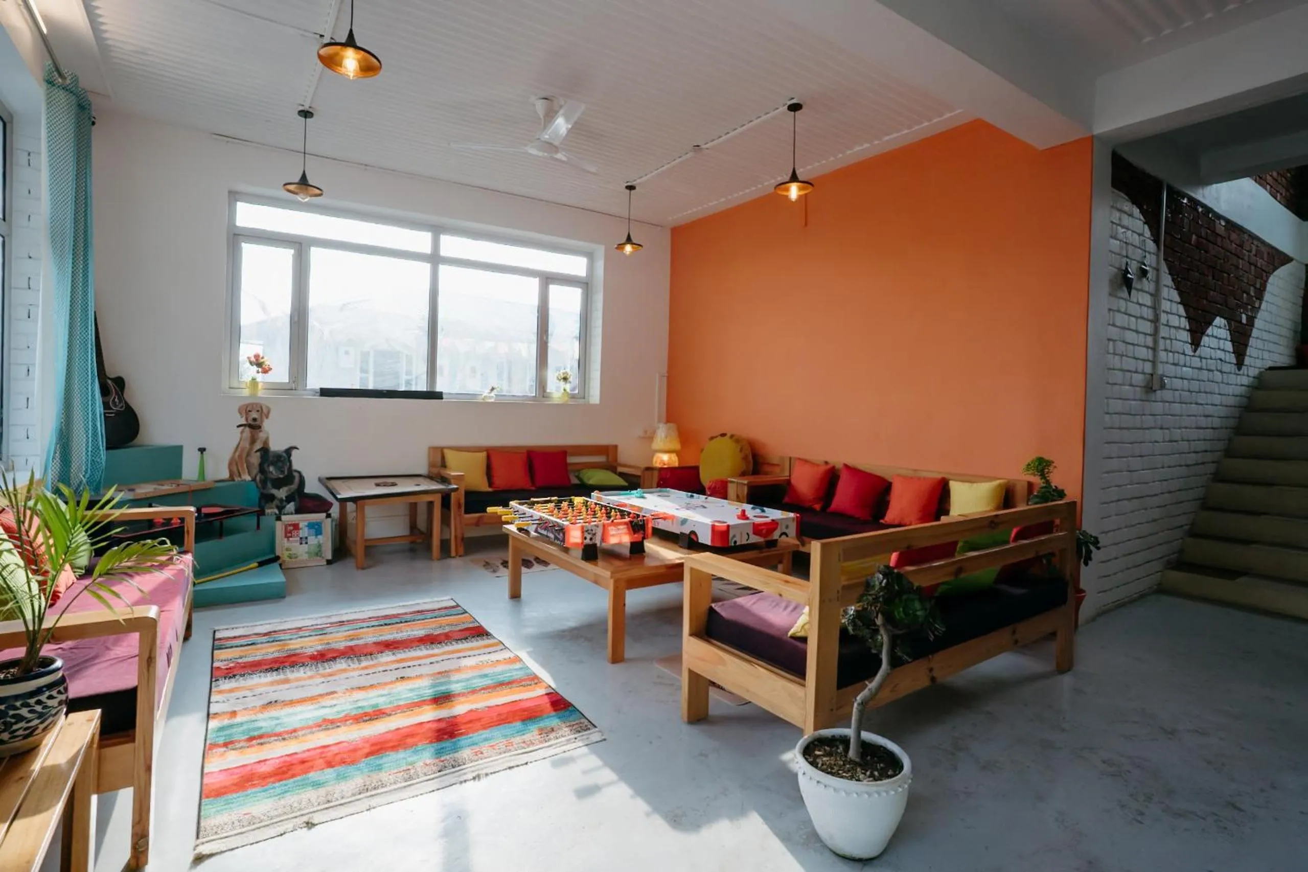Living room in The Hood