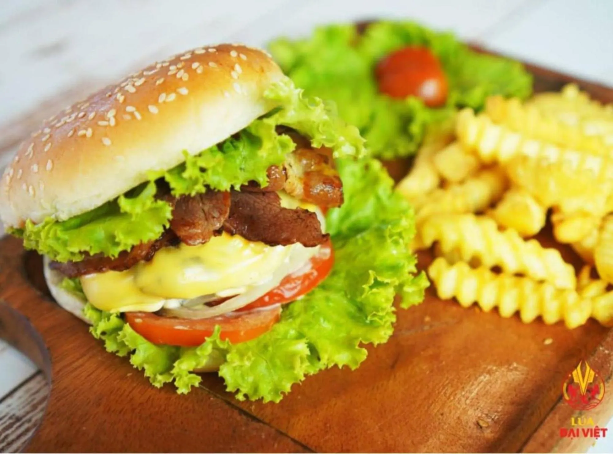 Restaurant/places to eat in THE RICE HOTEL Nong Thon Dai Viet 131 Bui Vien