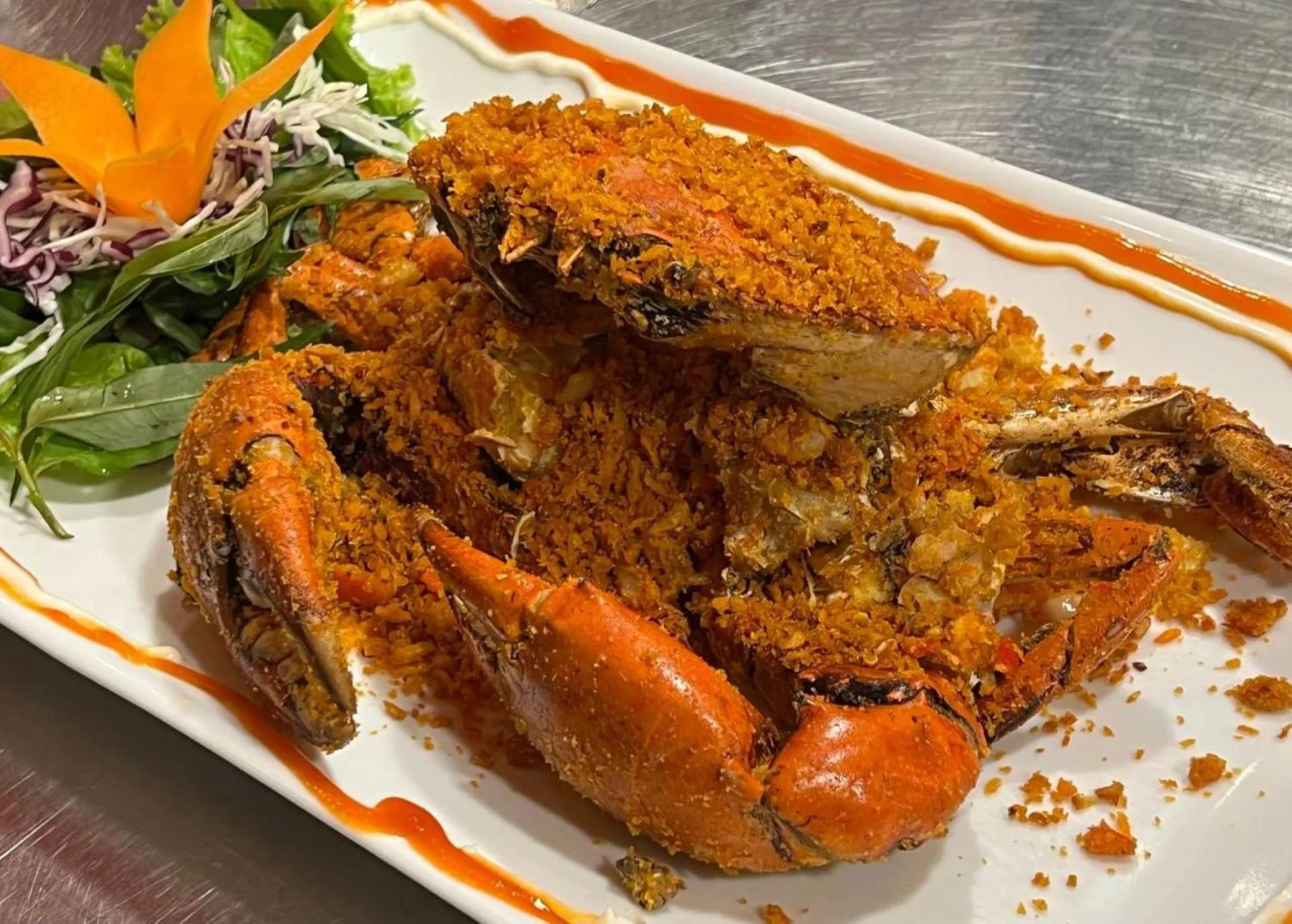 Restaurant/places to eat in THE RICE HOTEL Nong Thon Dai Viet 131 Bui Vien