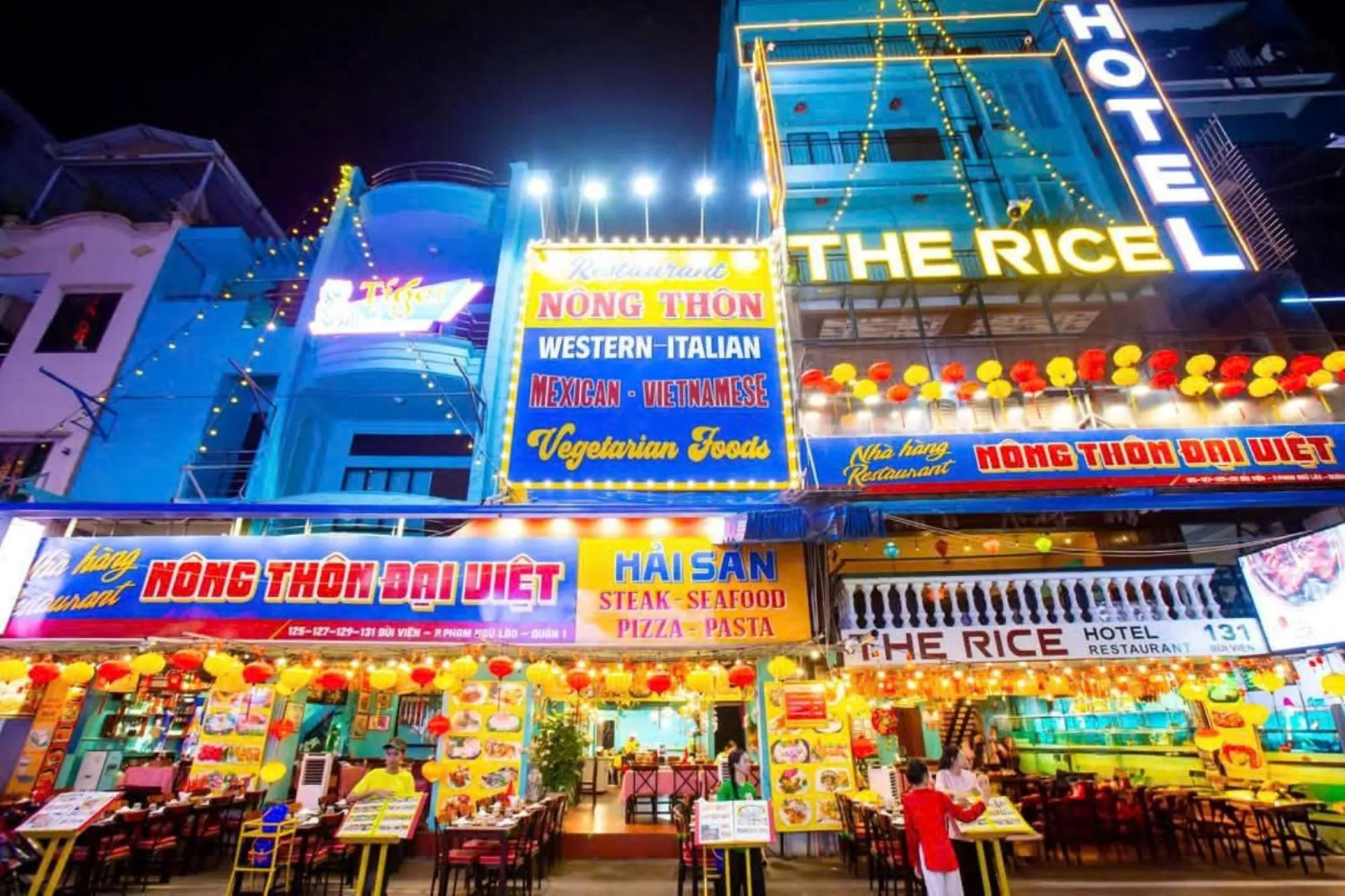 Property building in THE RICE HOTEL Nong Thon Dai Viet 131 Bui Vien