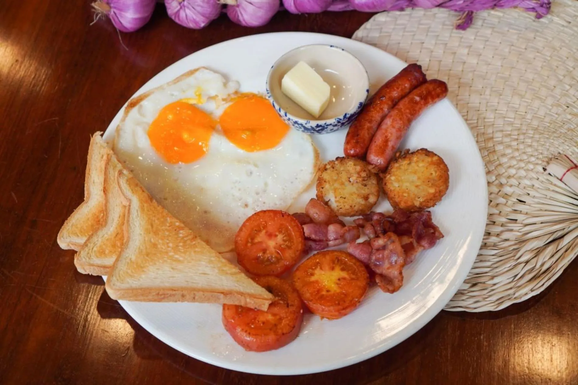 Restaurant/places to eat in THE RICE HOTEL Nong Thon Dai Viet 131 Bui Vien