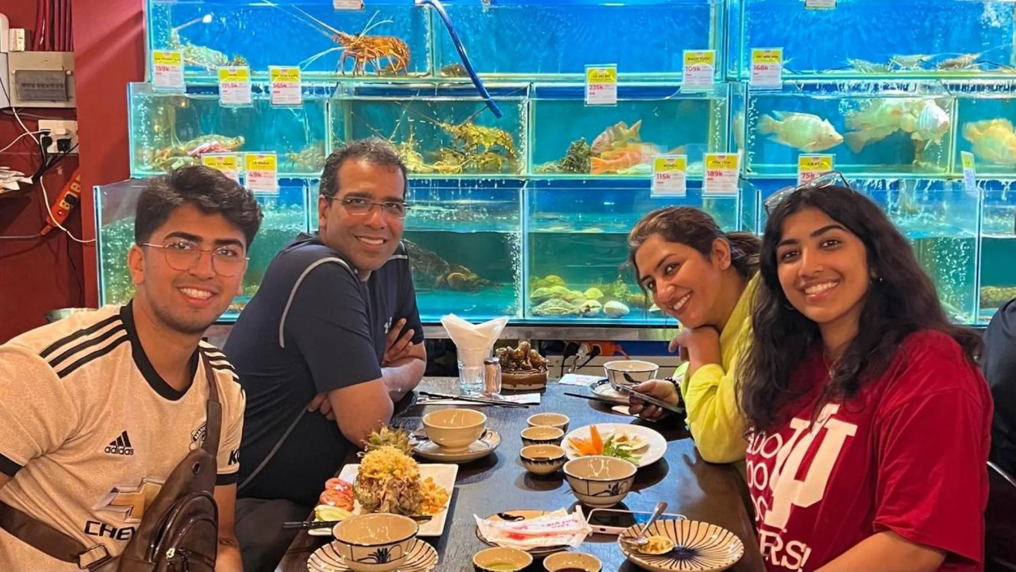 Restaurant/places to eat in THE RICE HOTEL Nong Thon Dai Viet 131 Bui Vien