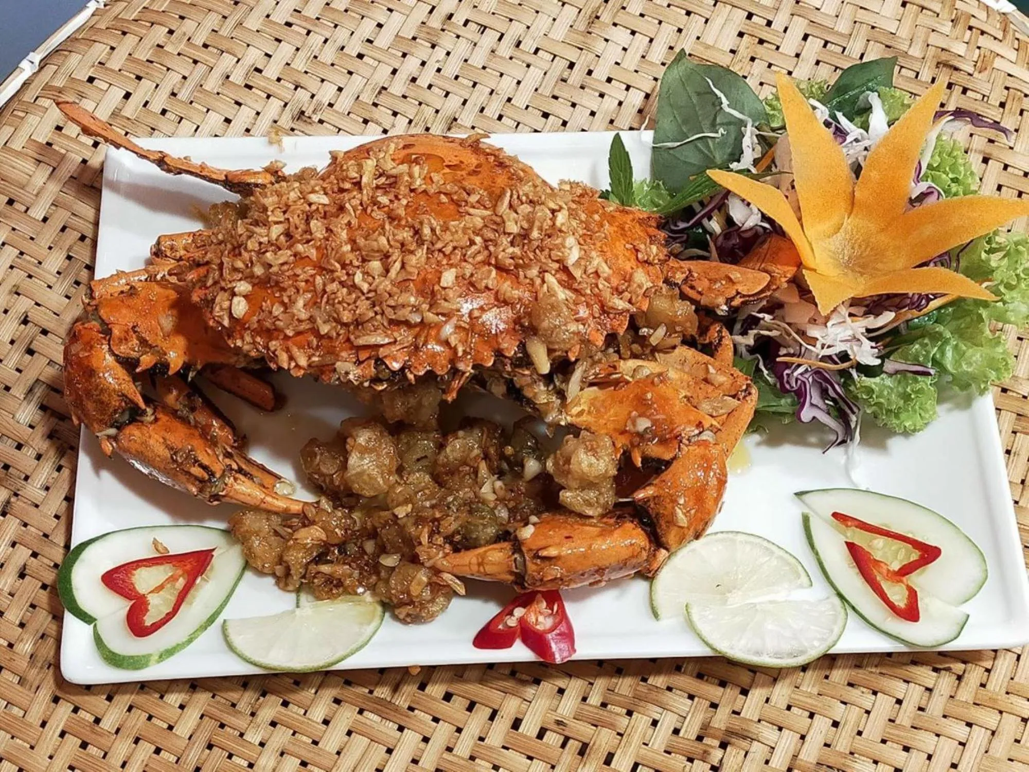 Restaurant/places to eat in THE RICE HOTEL Nong Thon Dai Viet 131 Bui Vien