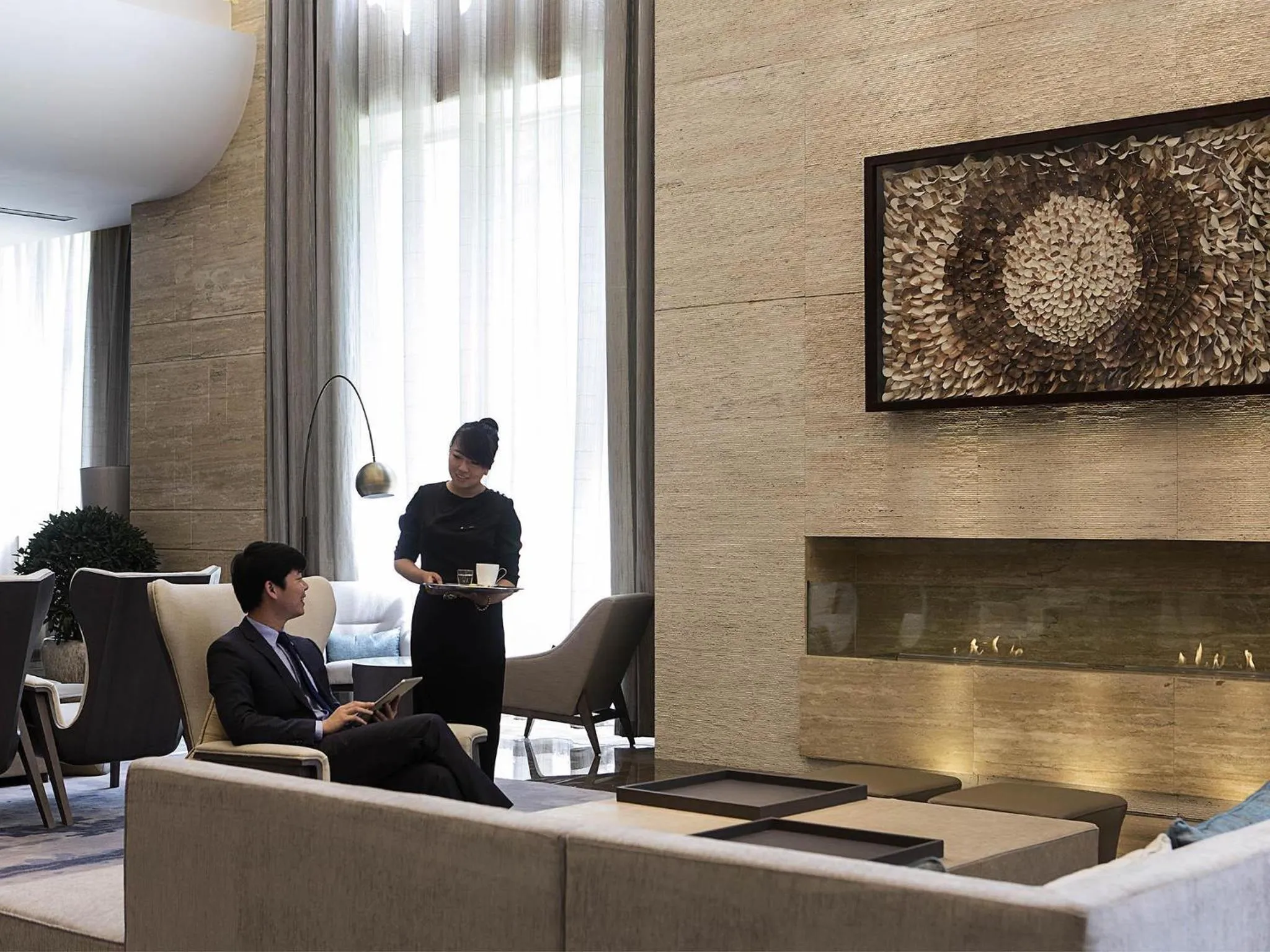 Lounge or bar in Pullman Taiyuan