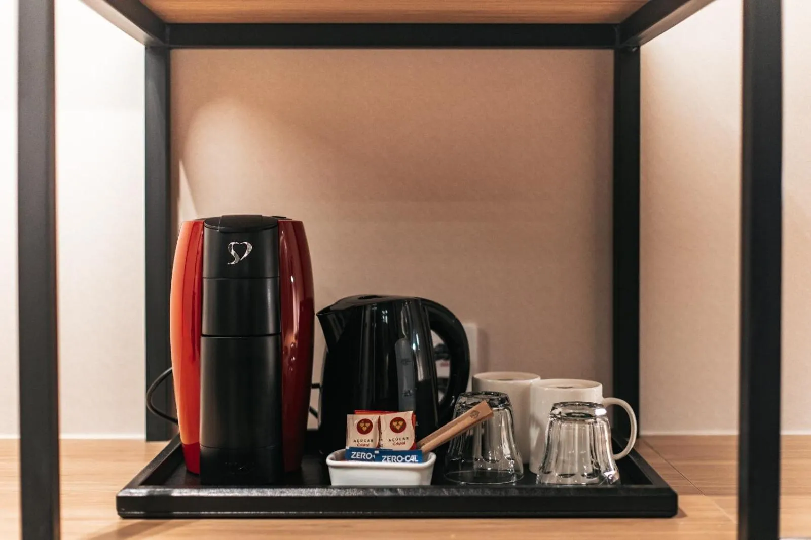 Coffee/tea facilities in WTC Goiânia Stay & Hotel by Atlantica