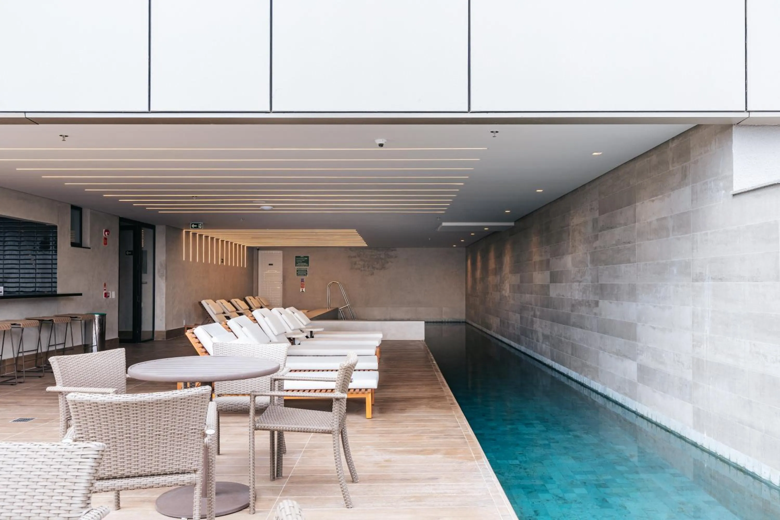 Swimming pool in WTC Goiânia Stay & Hotel by Atlantica