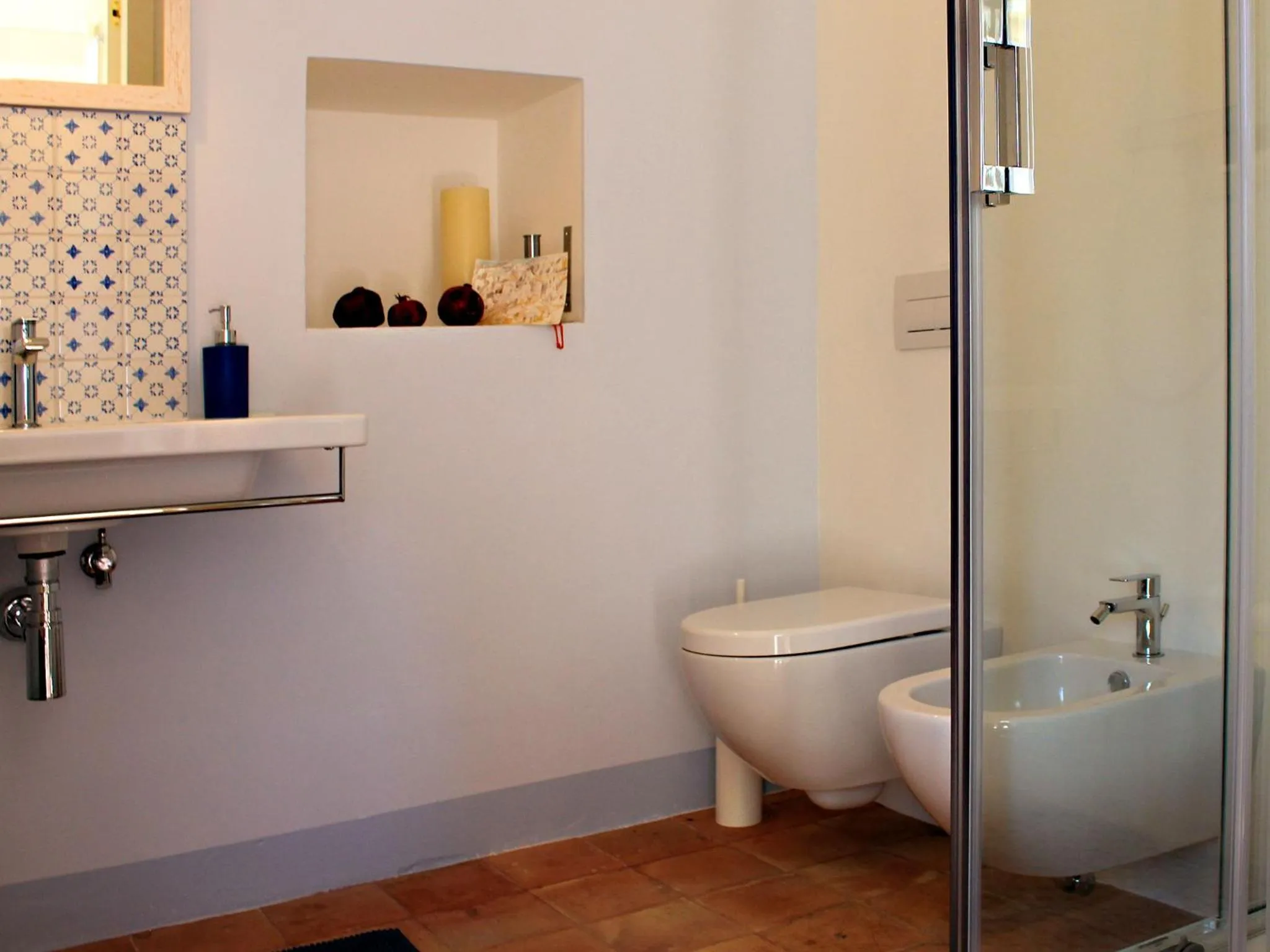 Bathroom in Il Sasso e la Seta