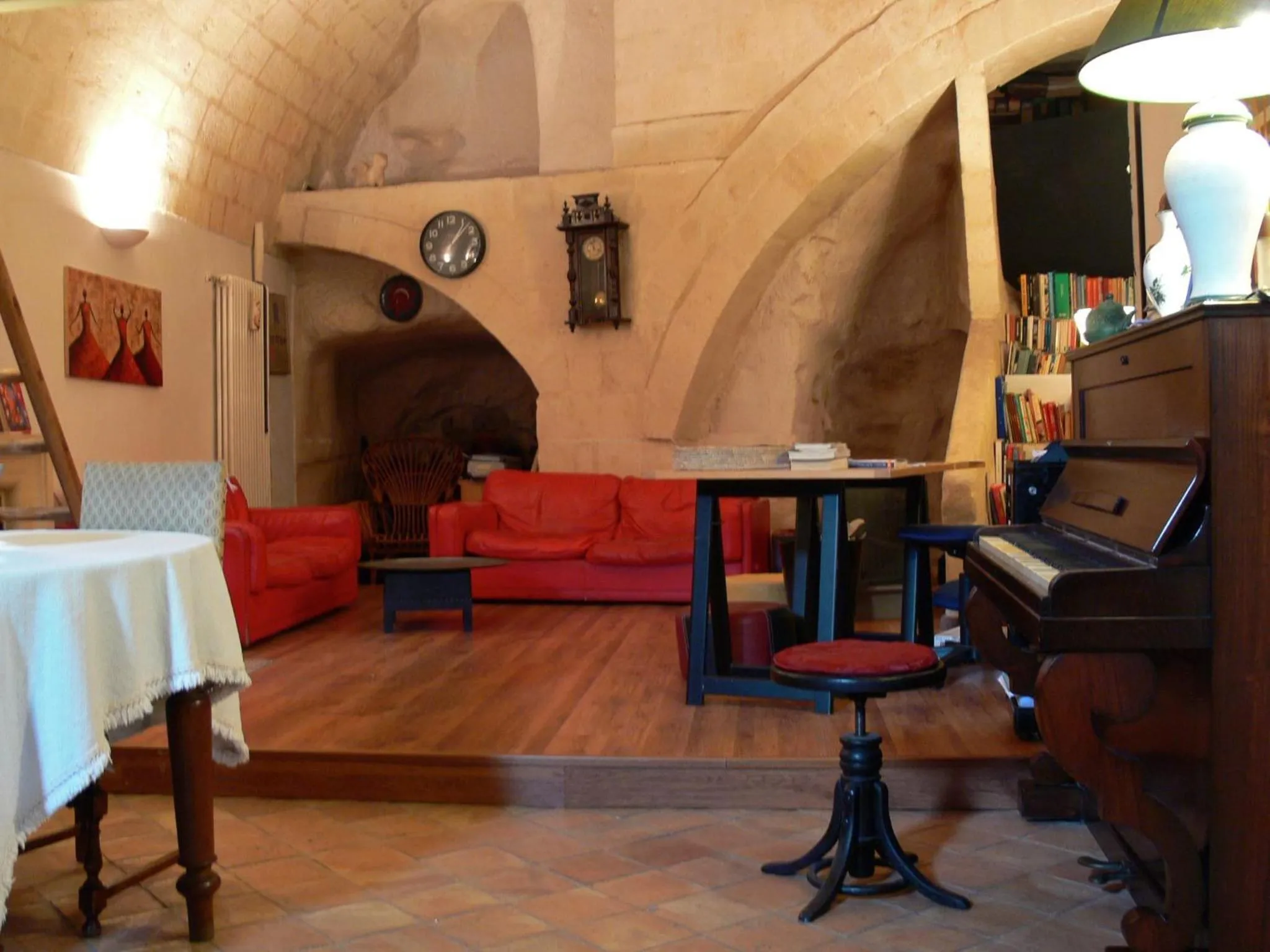 Living room in Il Sasso e la Seta