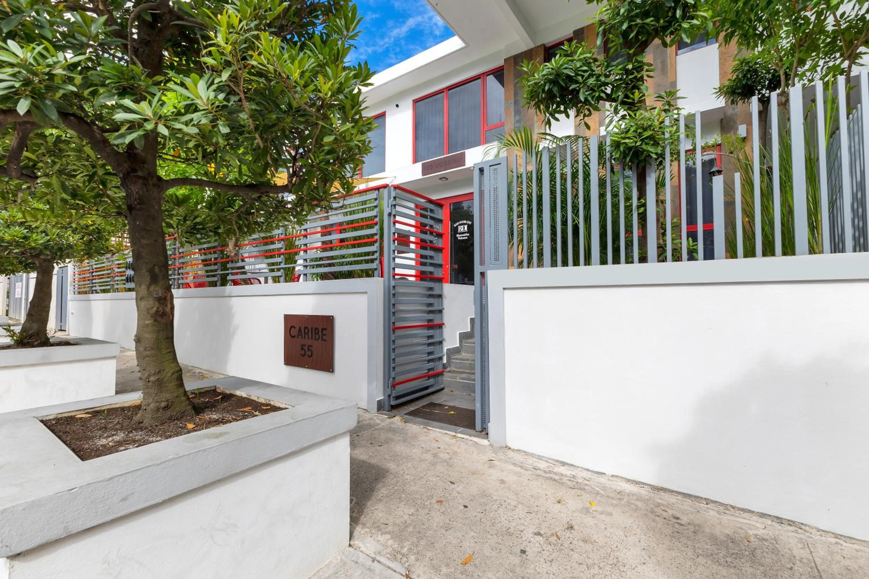 Property building in Red Door Inn