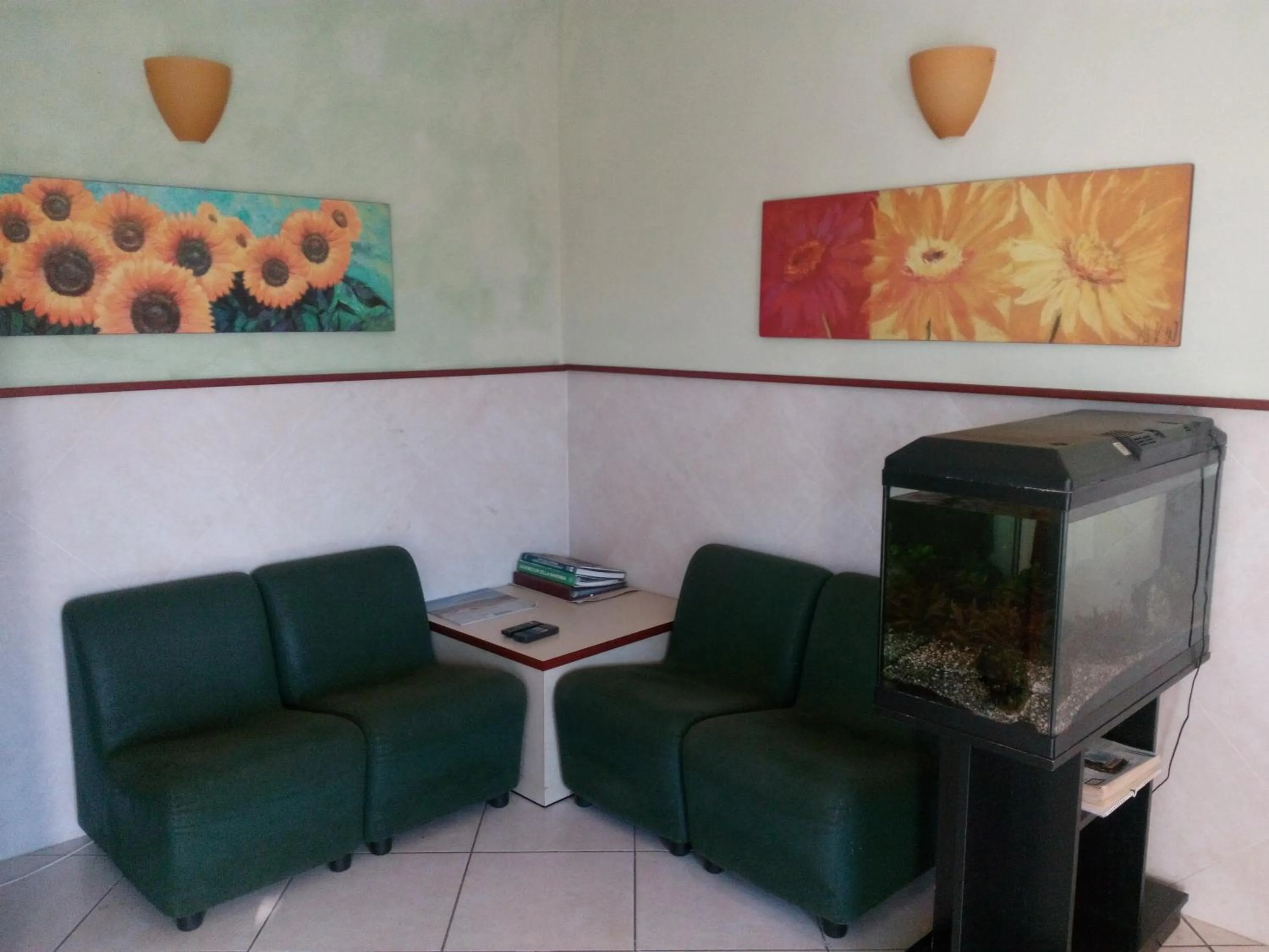 Lobby or reception in Hotel Lea