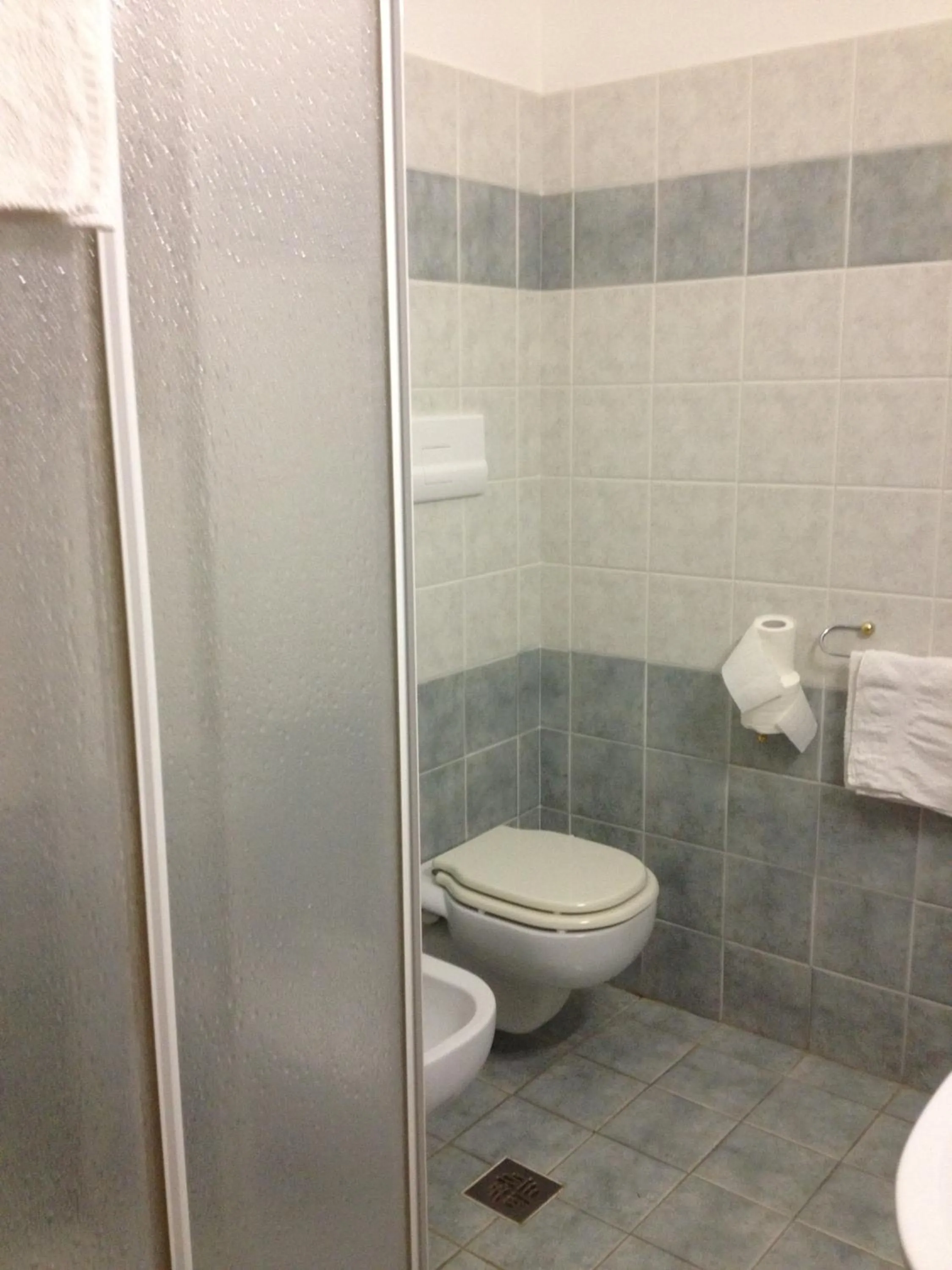 Shower in Hotel Turano