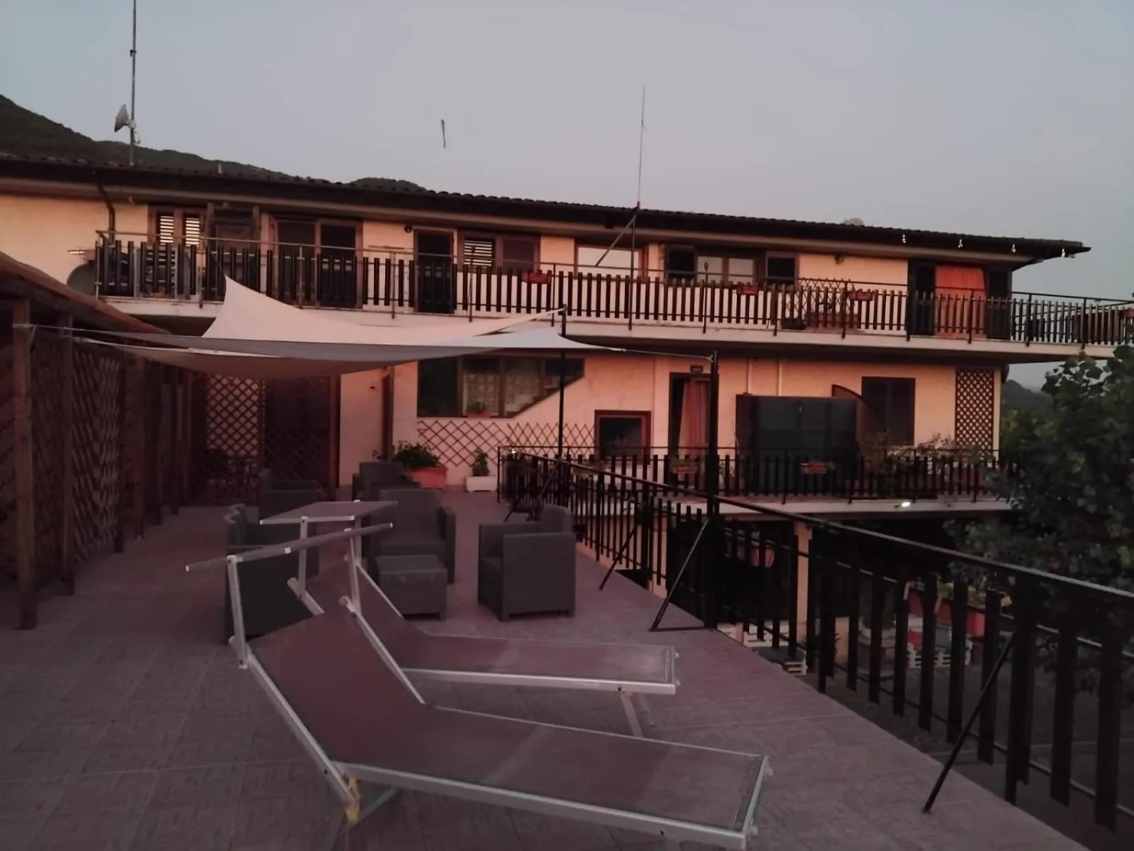 Balcony/Terrace in Hotel Turano