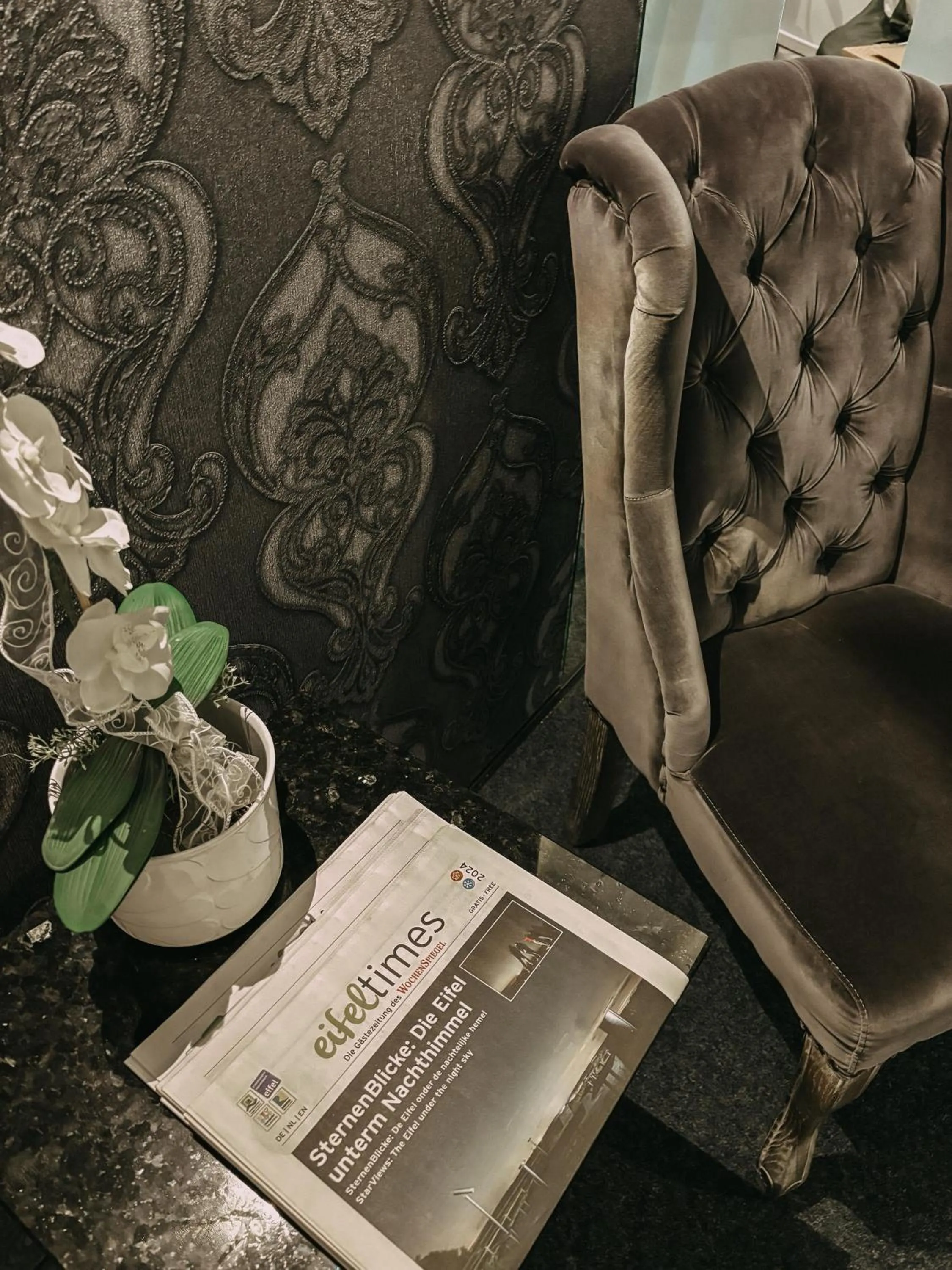 Seating area in Komm' In Hotel