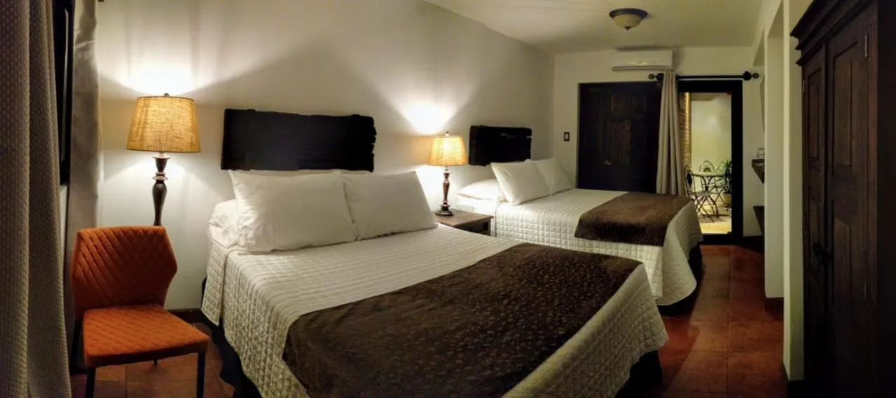 Bed in Hotel Posada de la Luna