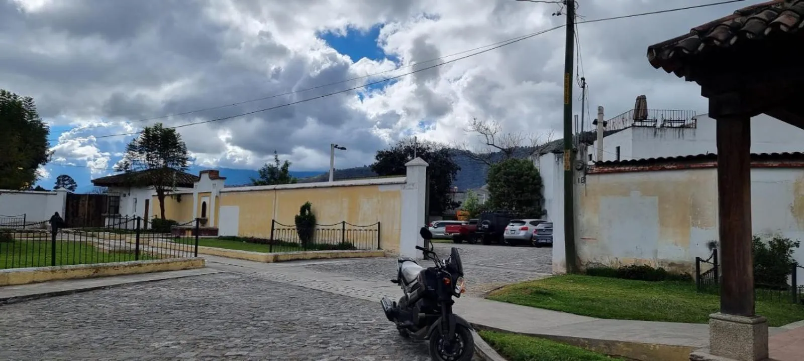 Parking in Hotel Posada de la Luna