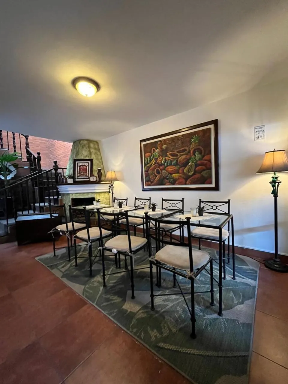 Dining area in Hotel Posada de la Luna