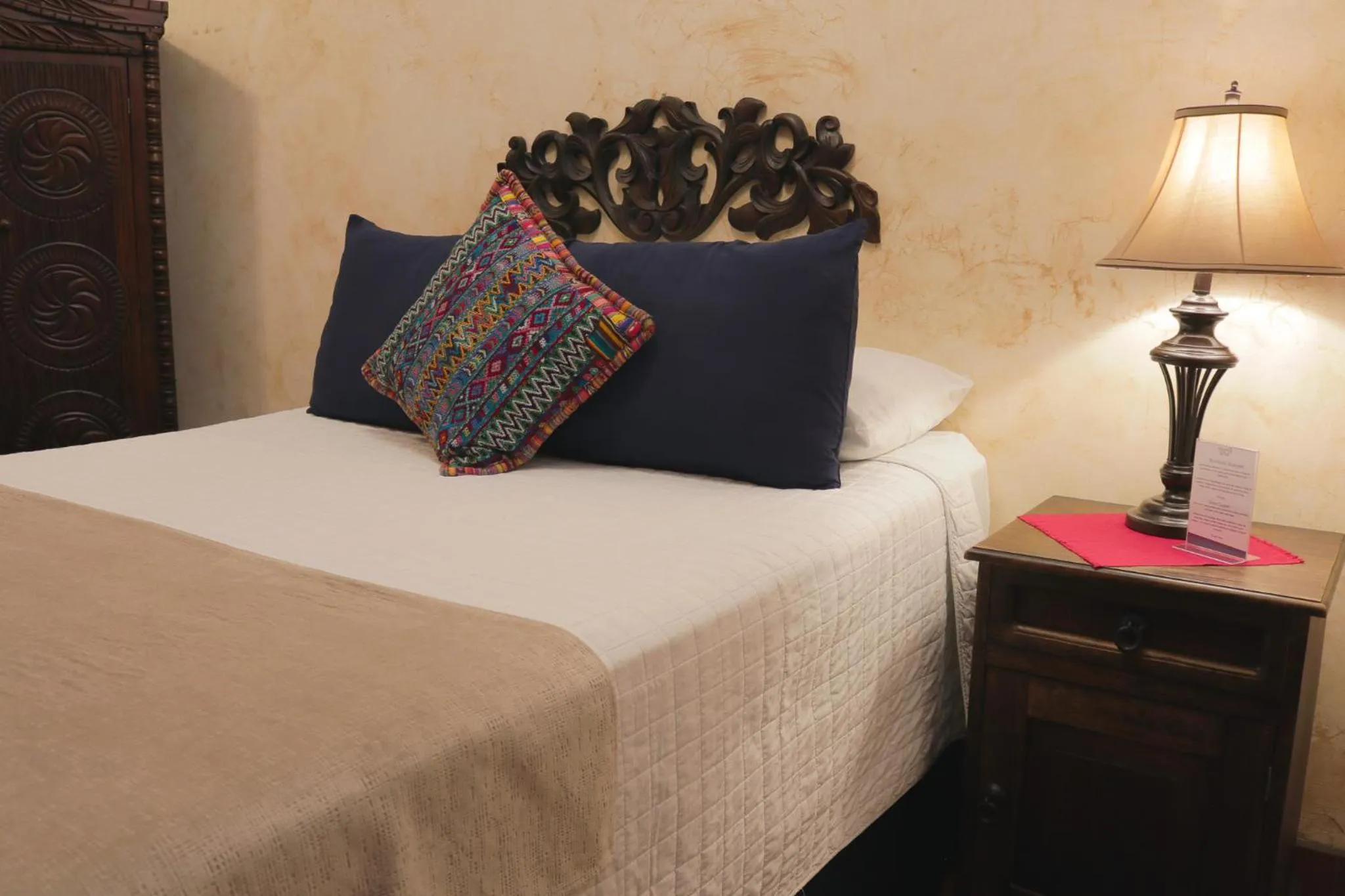 Bed in Hotel Posada de la Luna