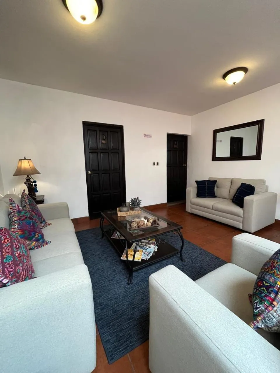 Living room in Hotel Posada de la Luna