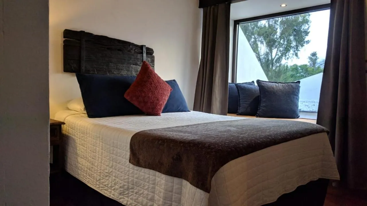 Bed in Hotel Posada de la Luna