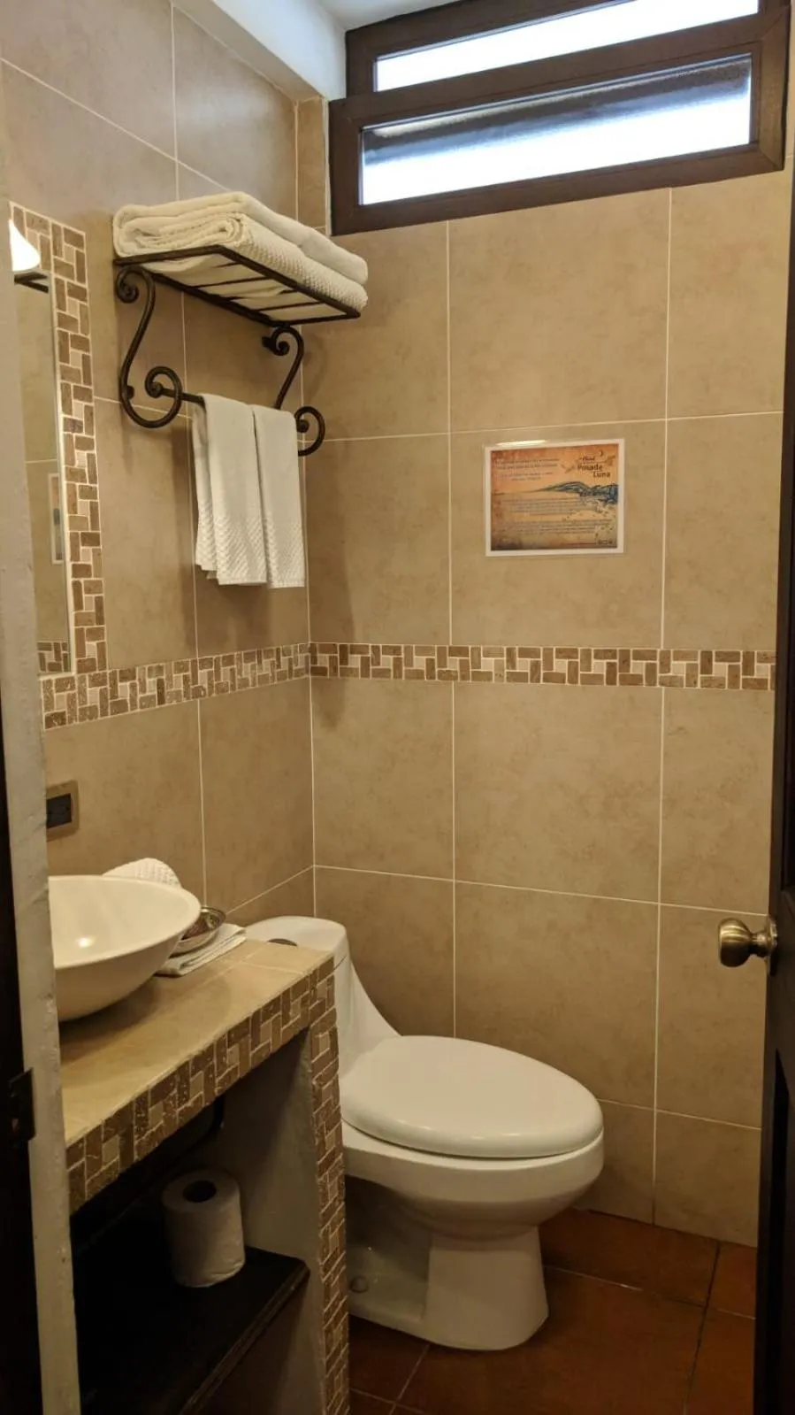 Bathroom in Hotel Posada de la Luna