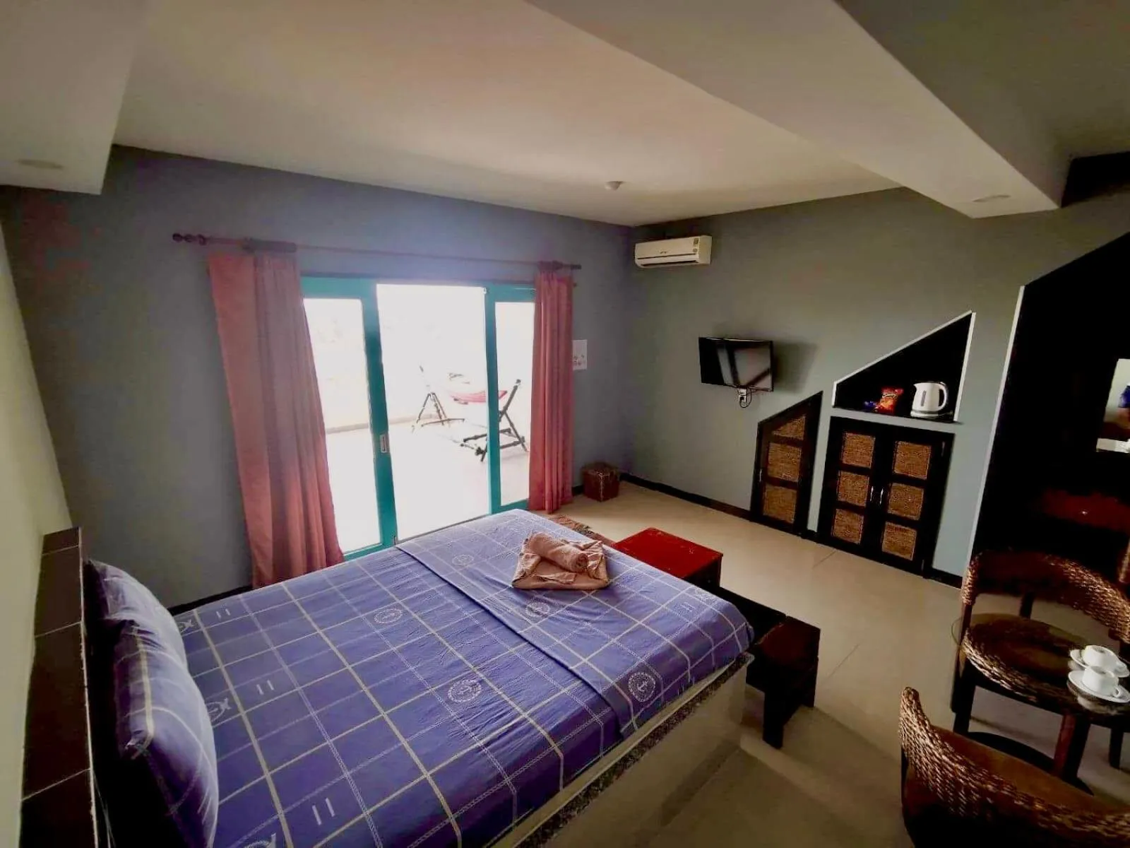 Photo of the whole room, Bed in Mui Ne Hills Bliss Hotel