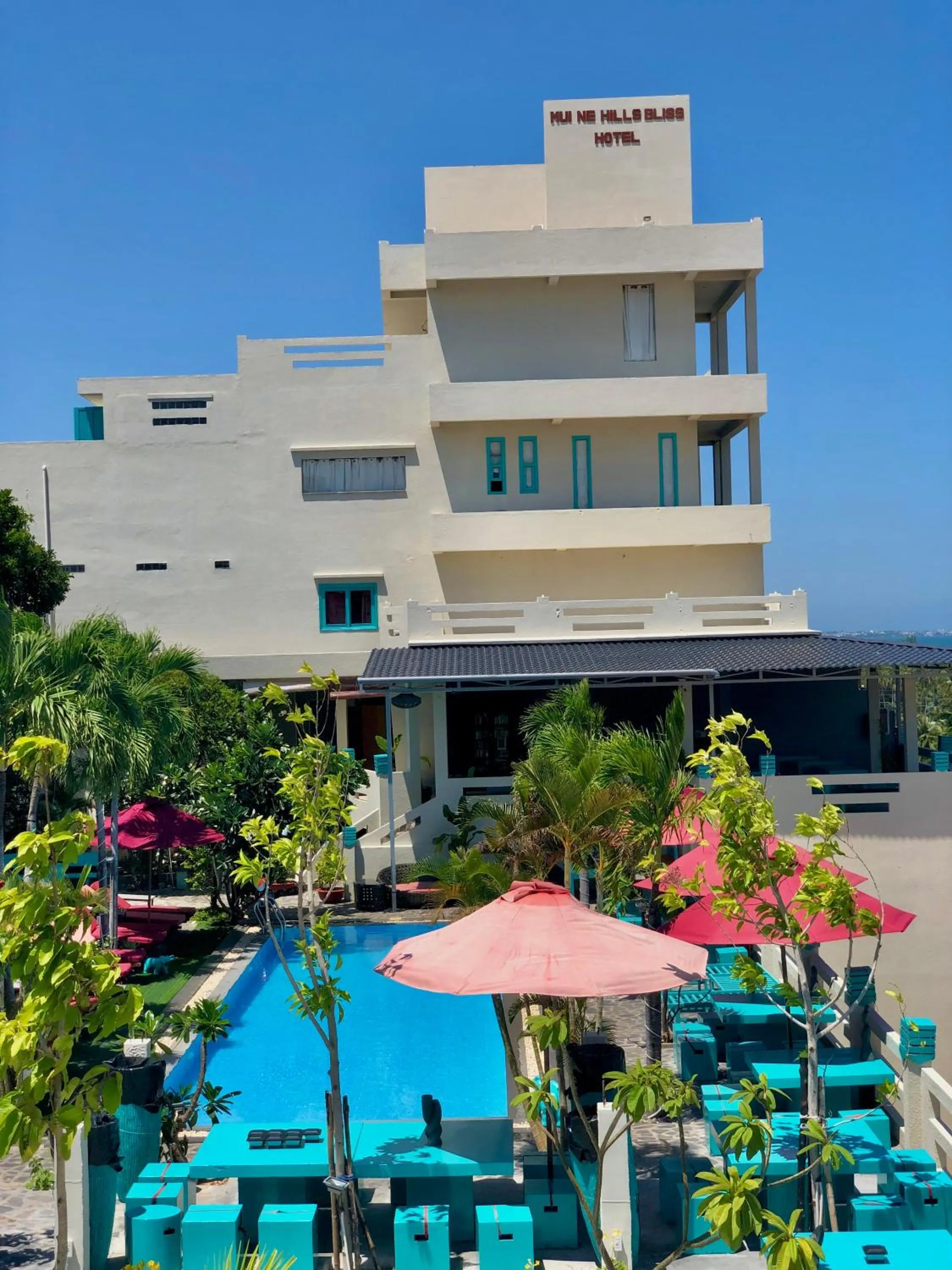 Property building in Mui Ne Hills Bliss Hotel