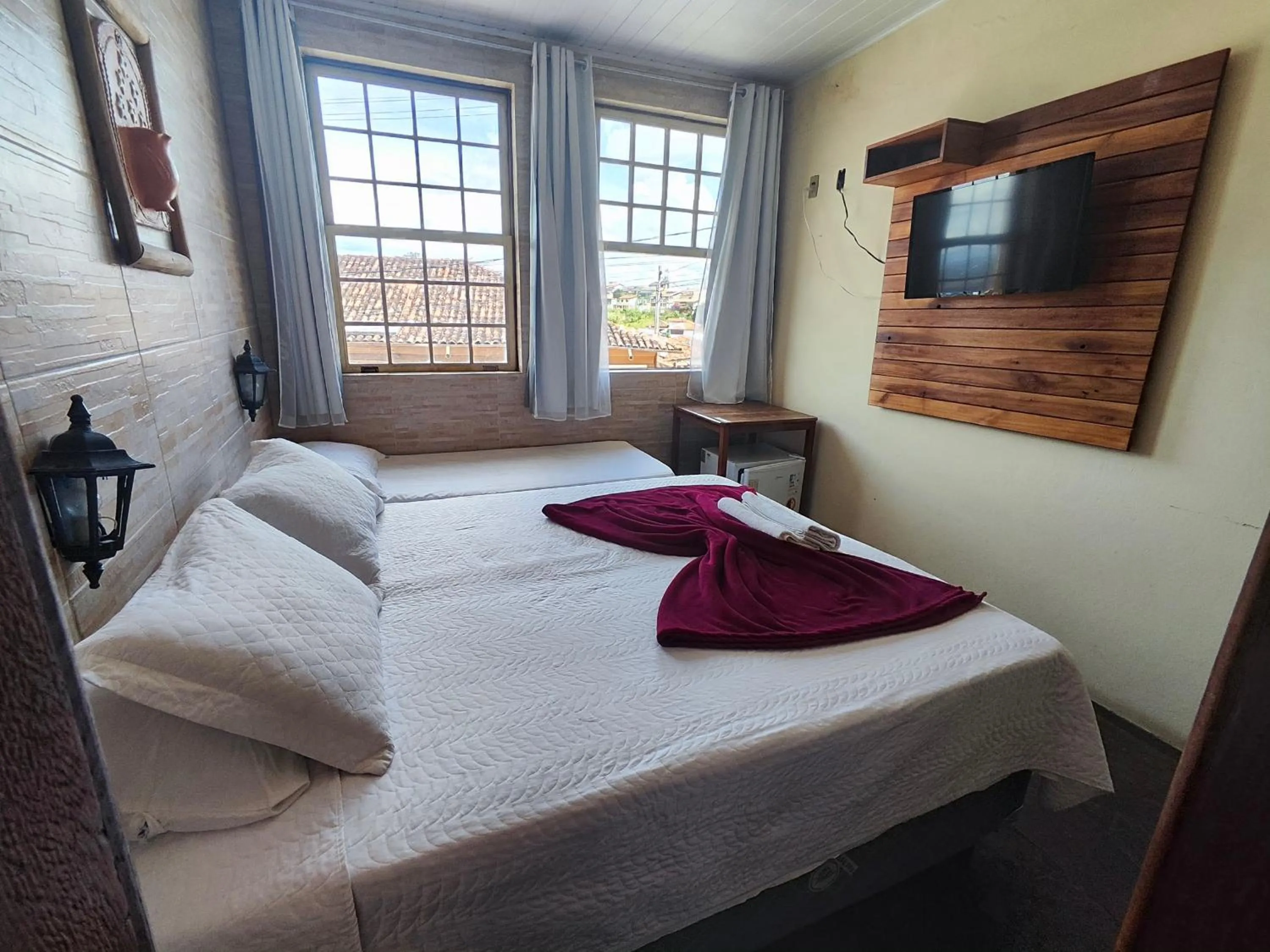 Bed in Hotel Montanhas de Minas