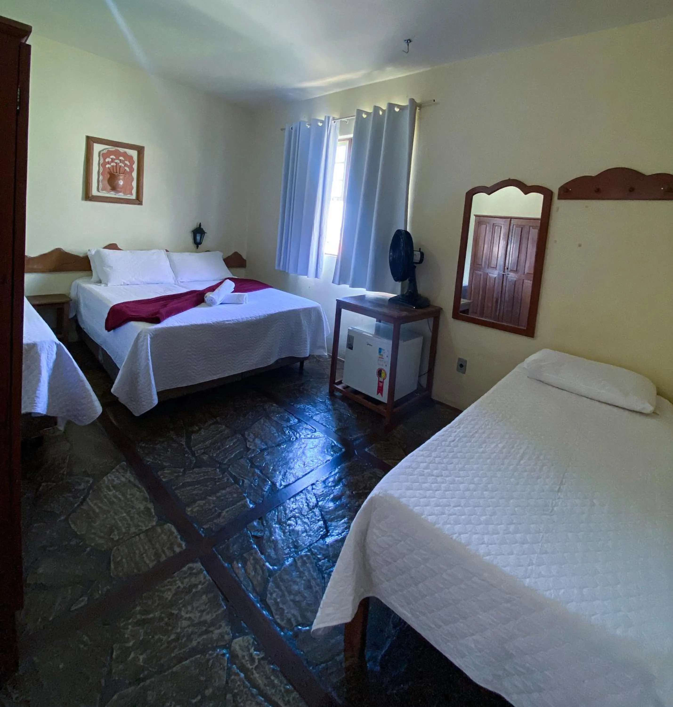 Bed in Hotel Montanhas de Minas