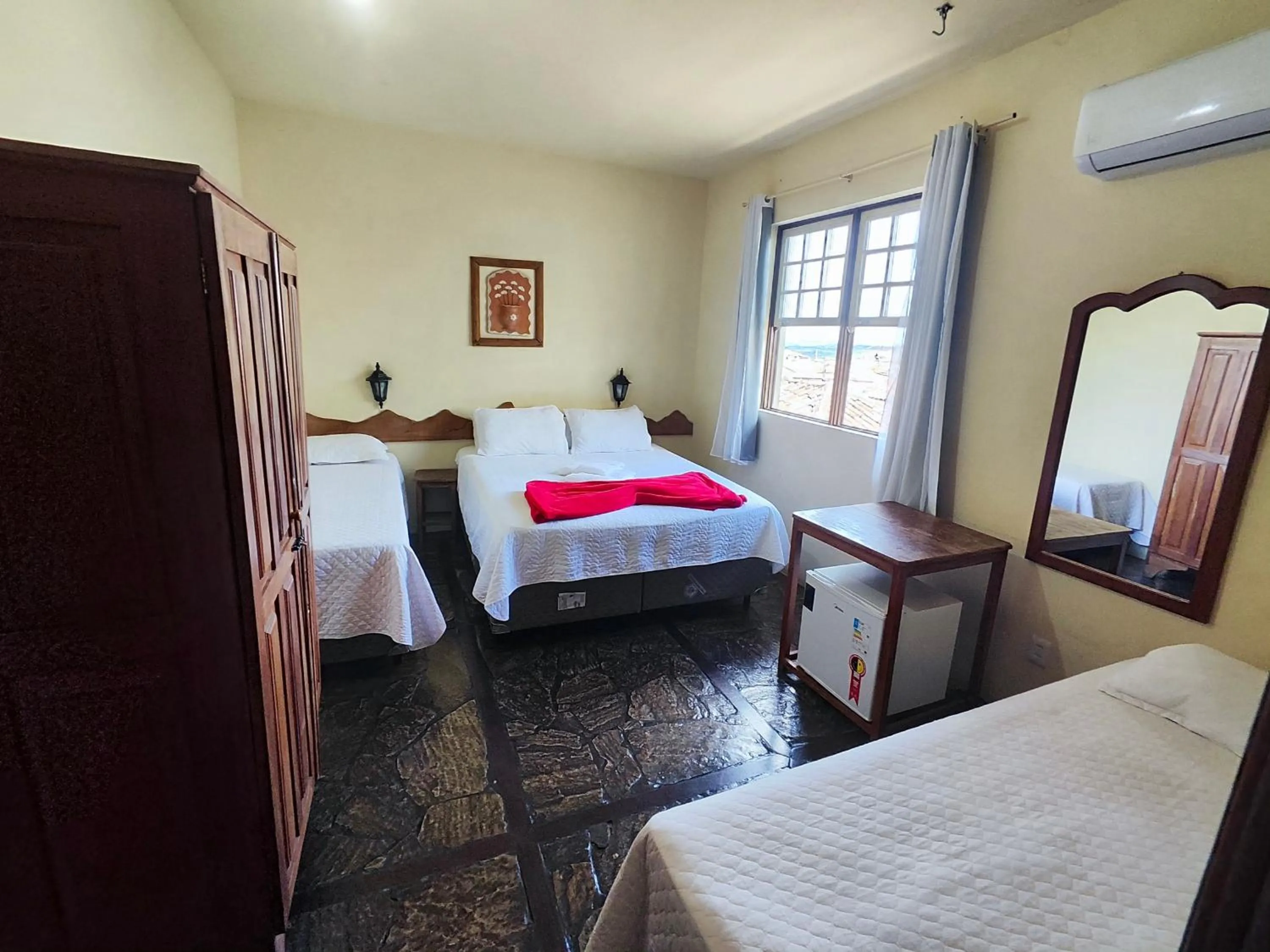 Bed in Hotel Montanhas de Minas