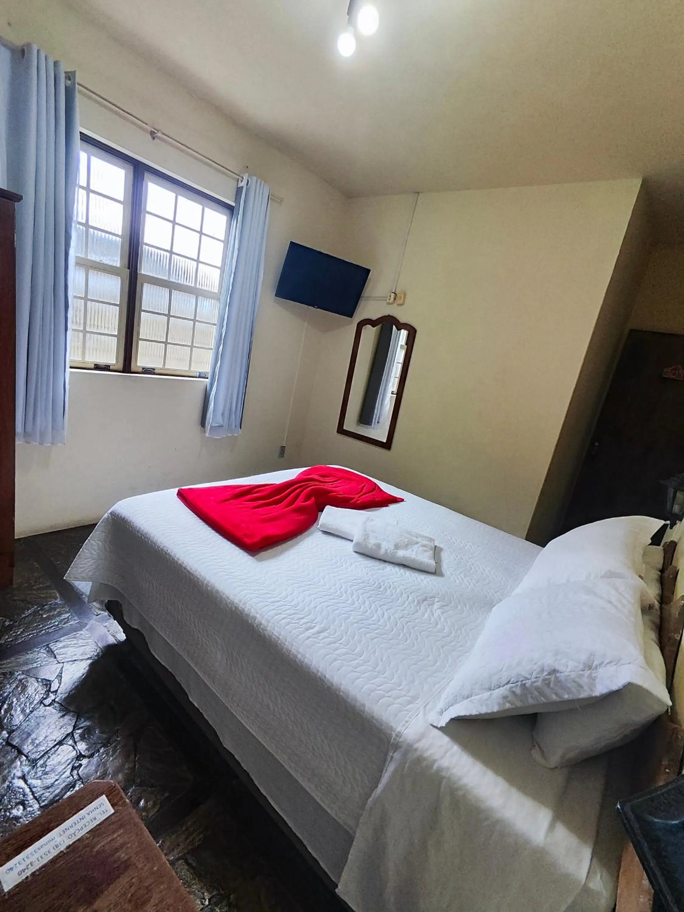 Bed in Hotel Montanhas de Minas