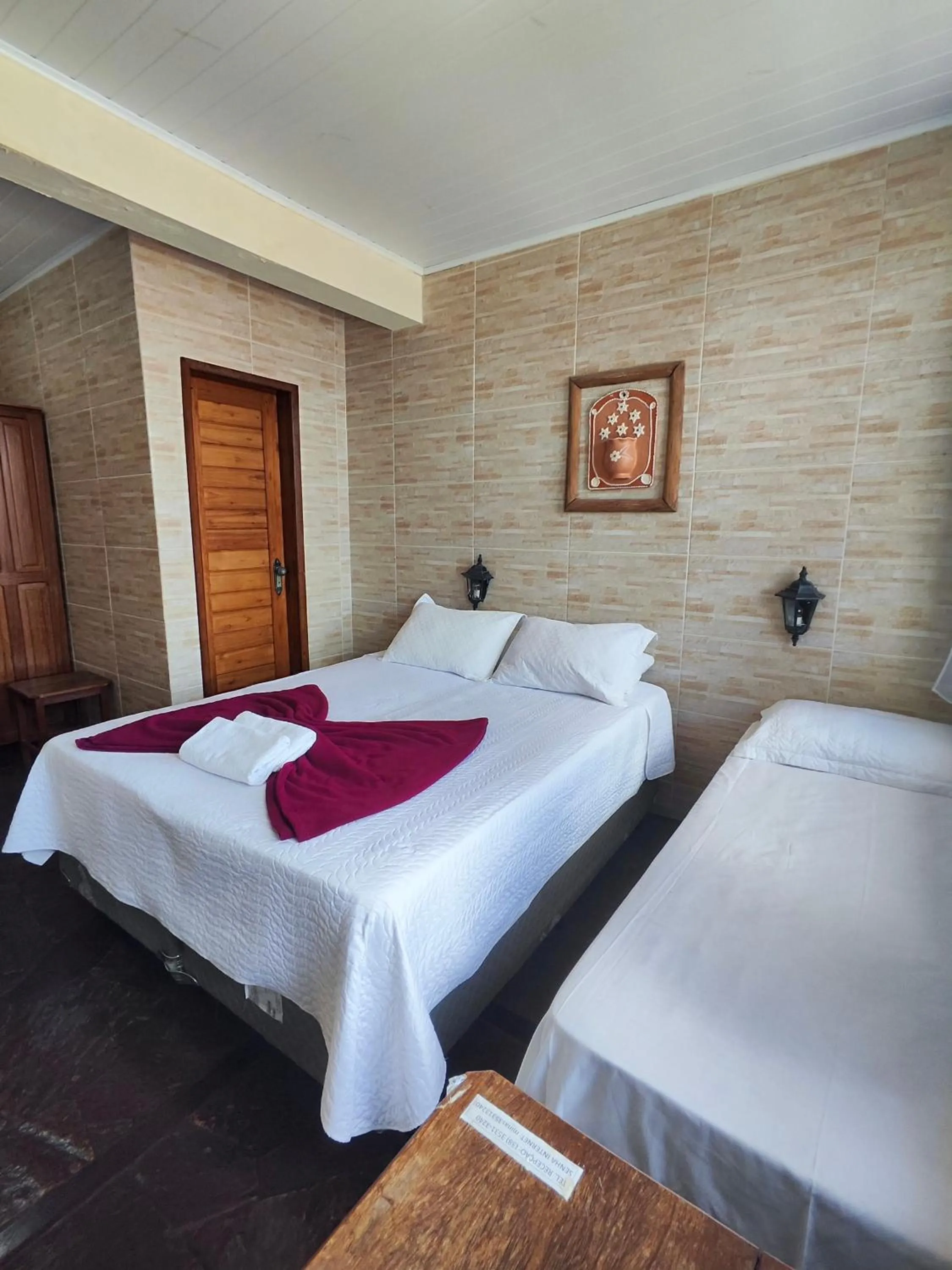 Bed in Hotel Montanhas de Minas
