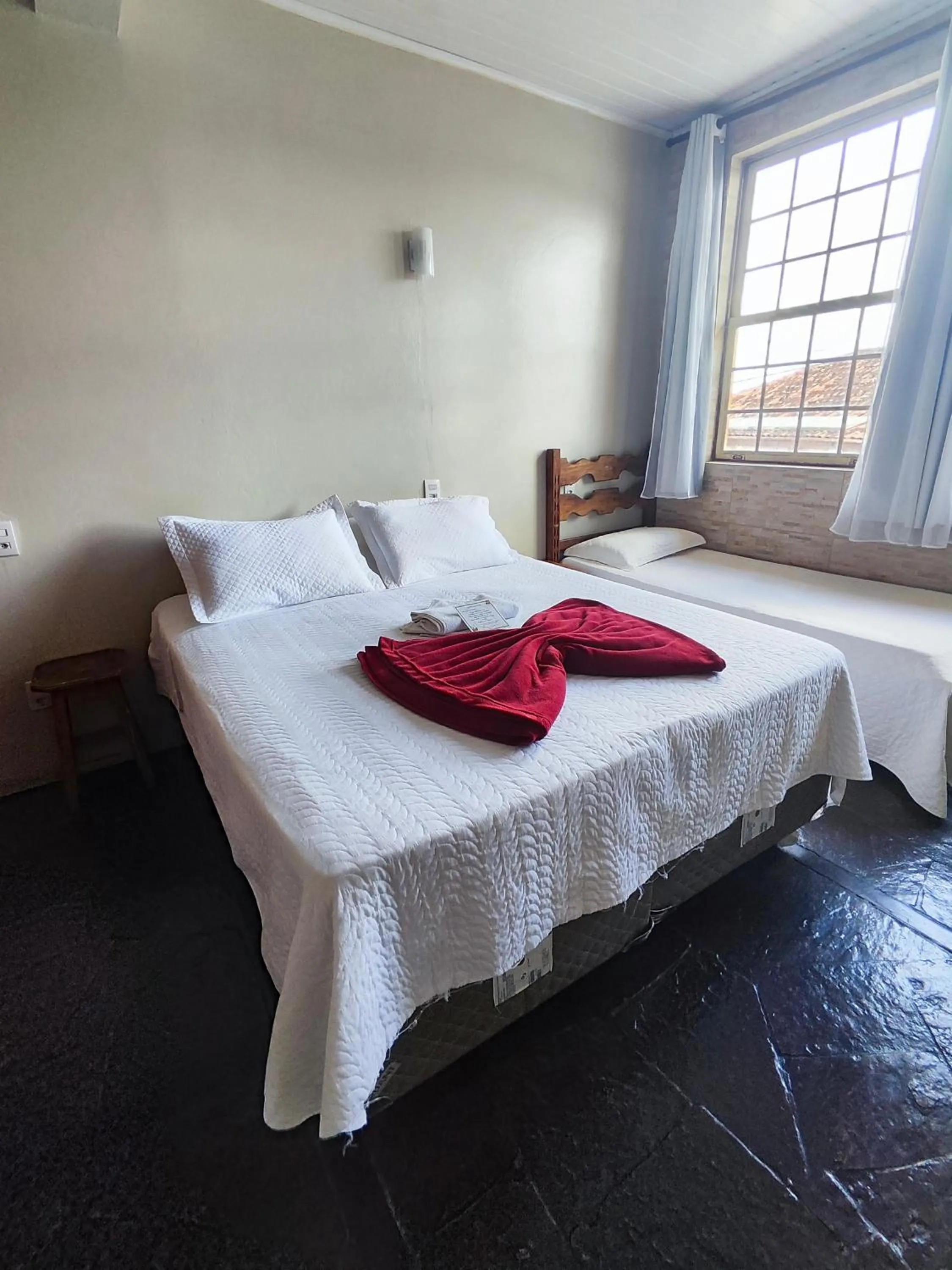 Bed in Hotel Montanhas de Minas