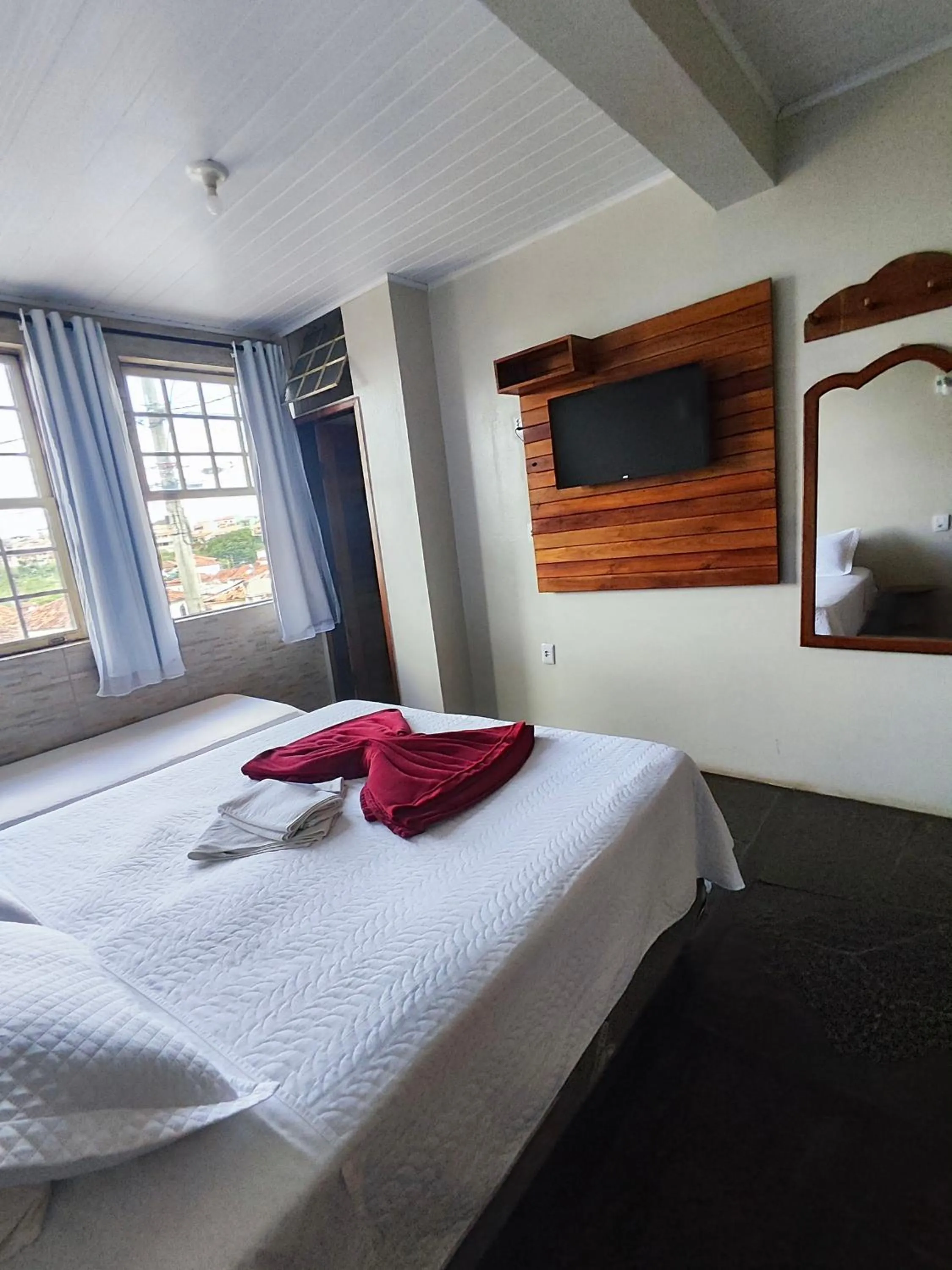 Bed in Hotel Montanhas de Minas