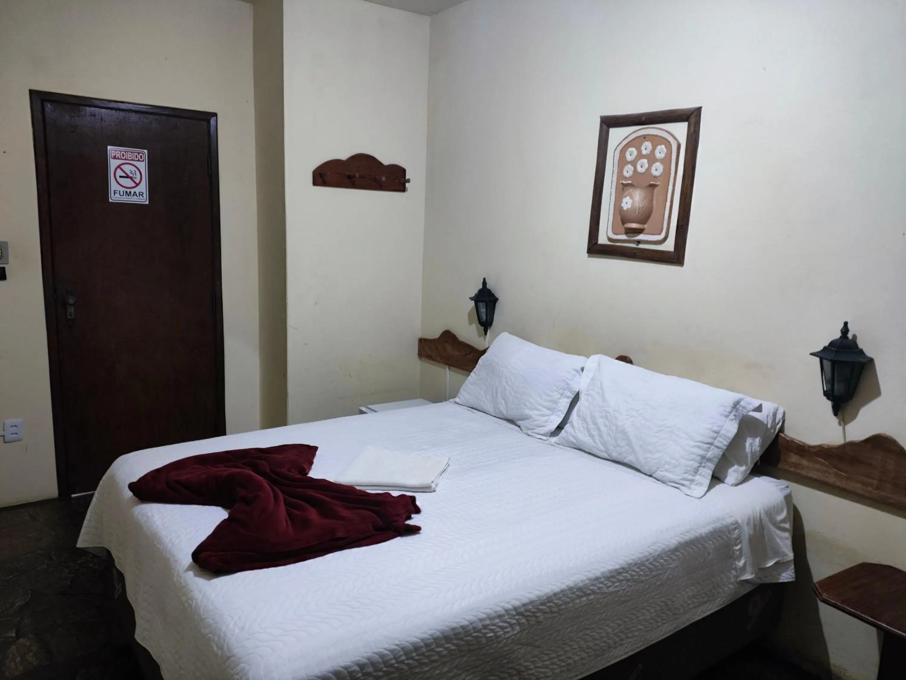 Bed in Hotel Montanhas de Minas