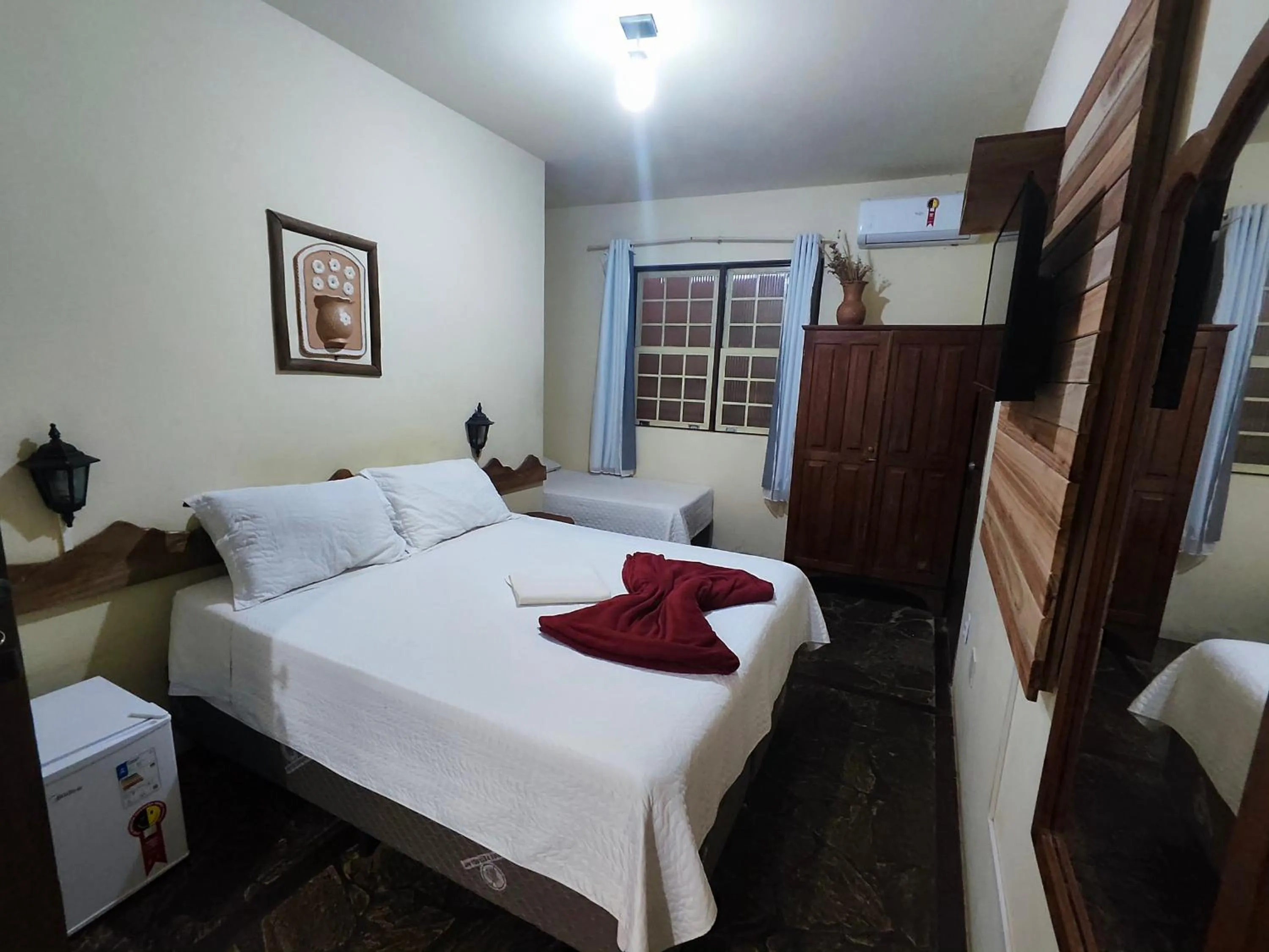 Bed in Hotel Montanhas de Minas