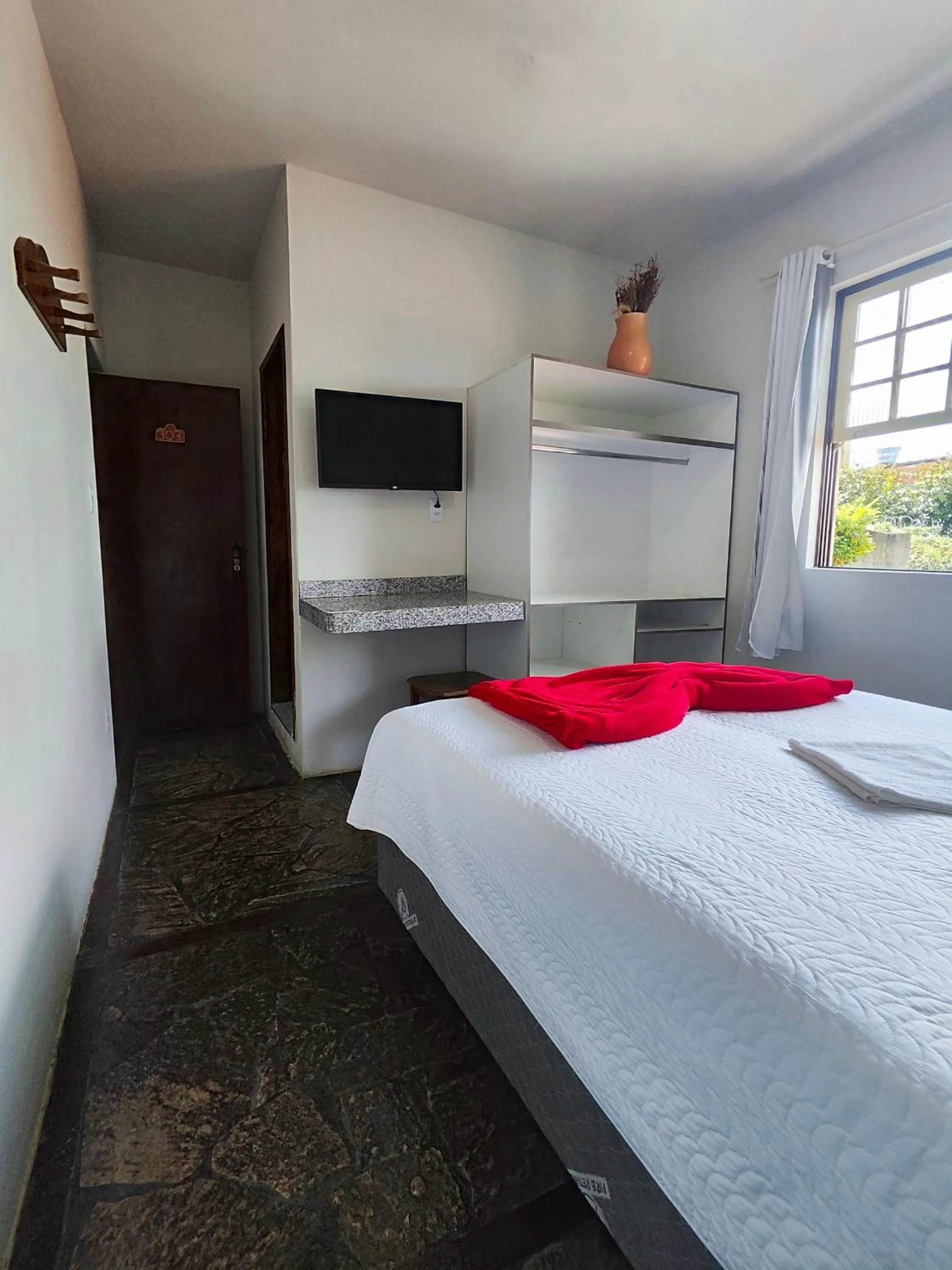 Bed in Hotel Montanhas de Minas