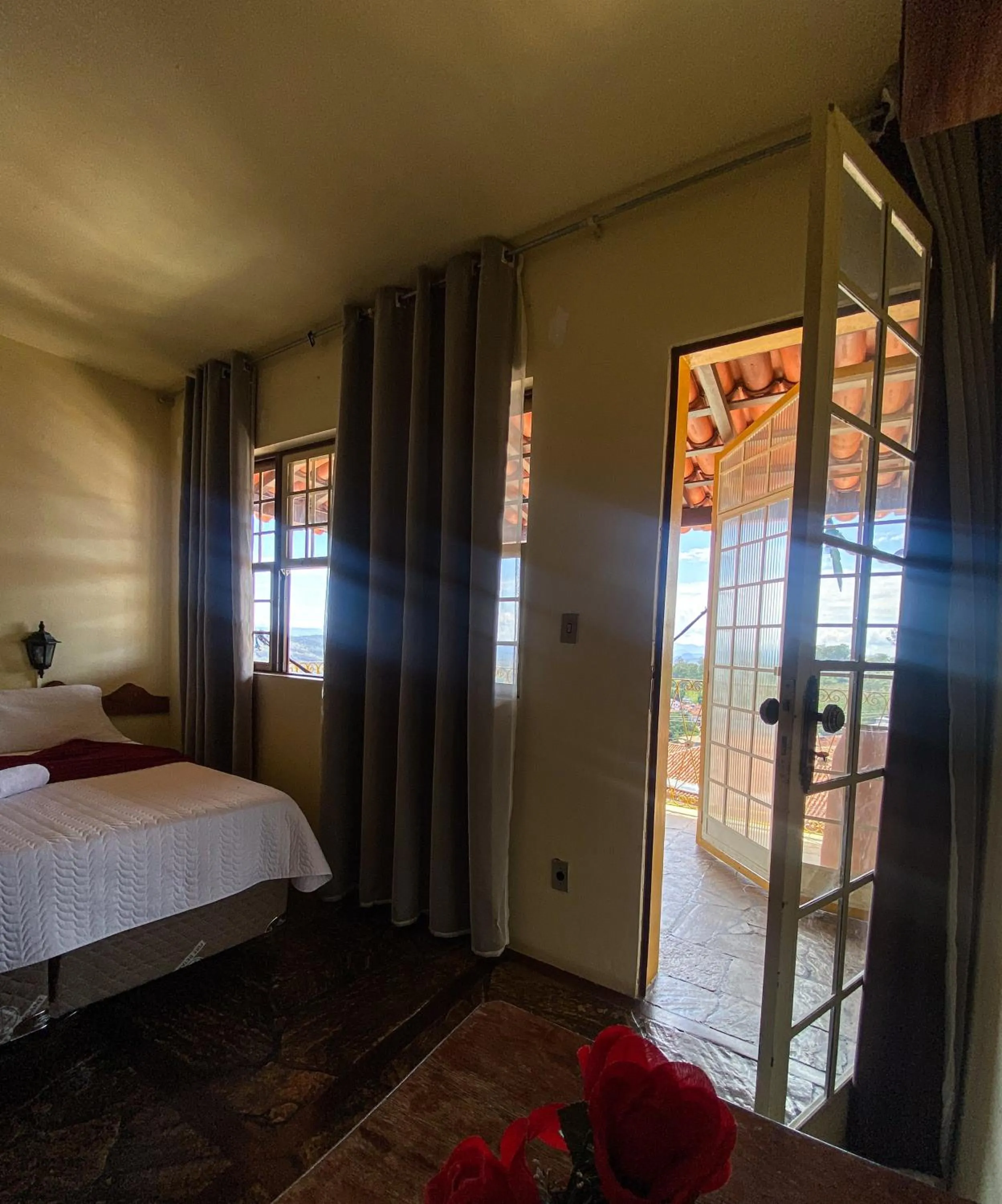 Bed in Hotel Montanhas de Minas