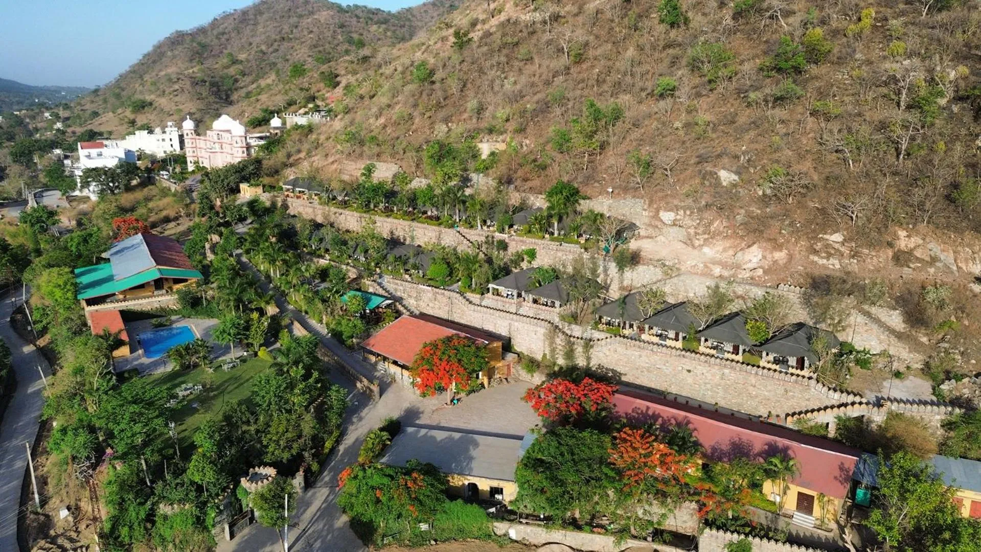 View (from property/room) in Kumbhalgarh Safari Camp by Trulyy