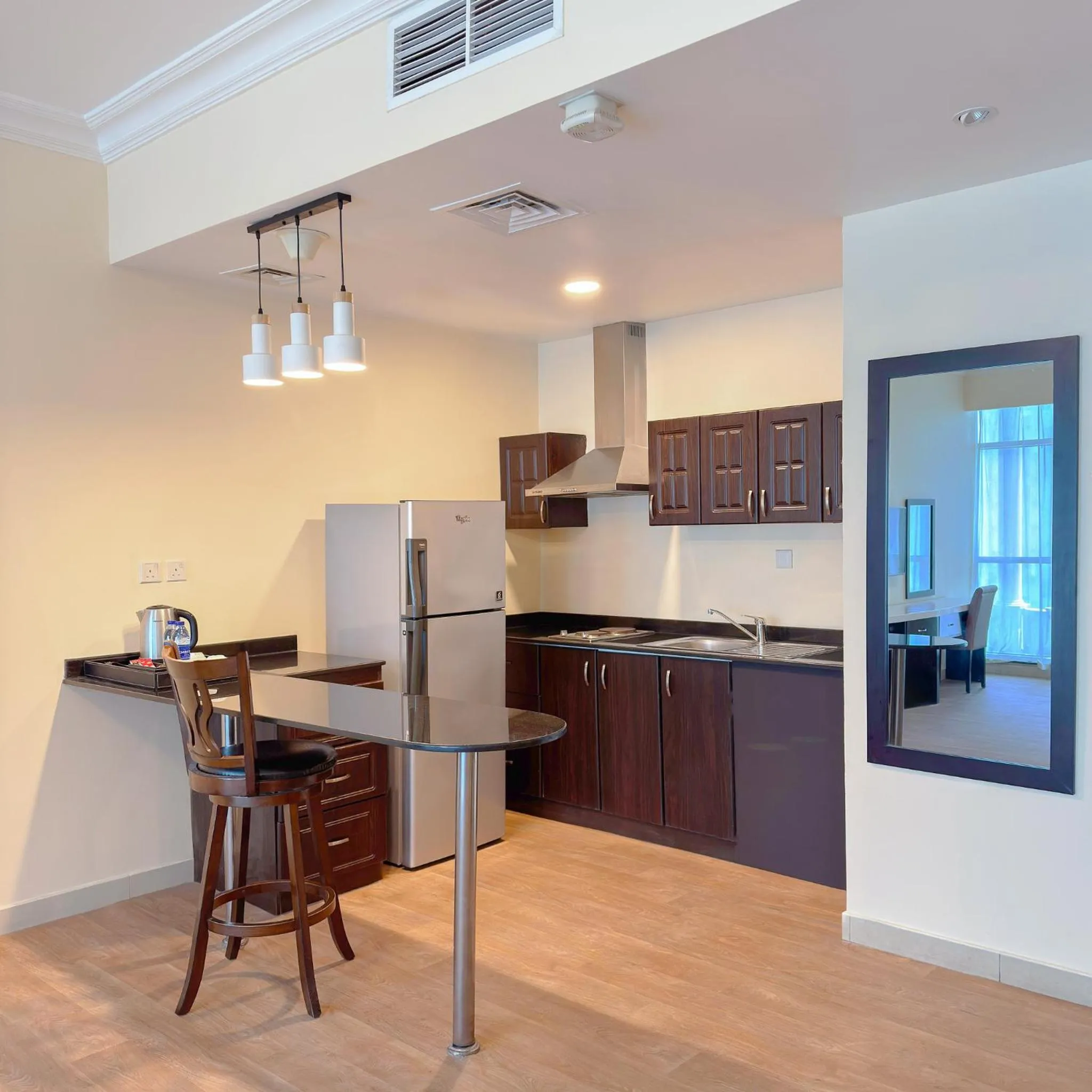 Dining area in Emirates Grand Hotel