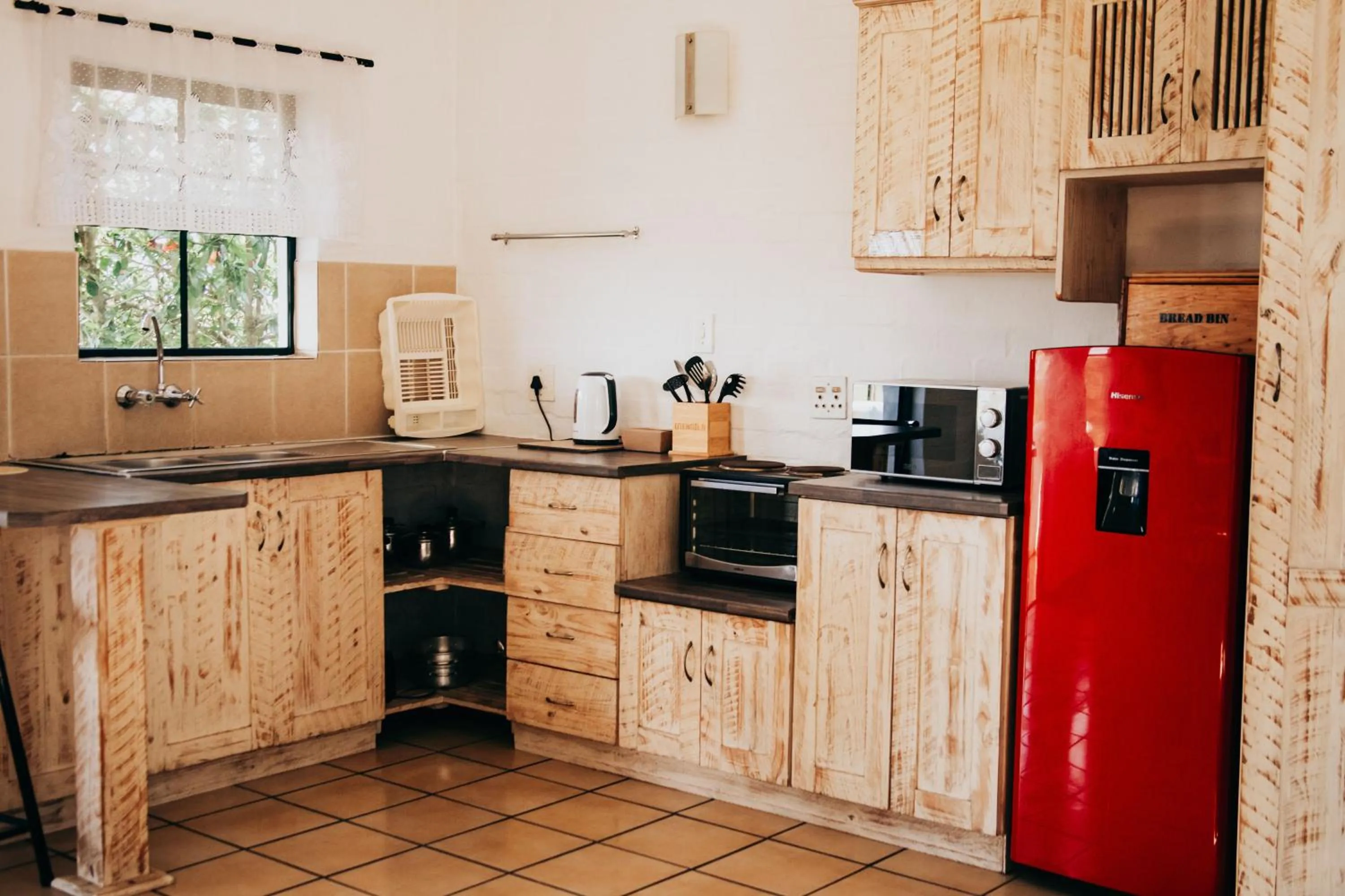 kitchen in Riviera Hotel & Chalets
