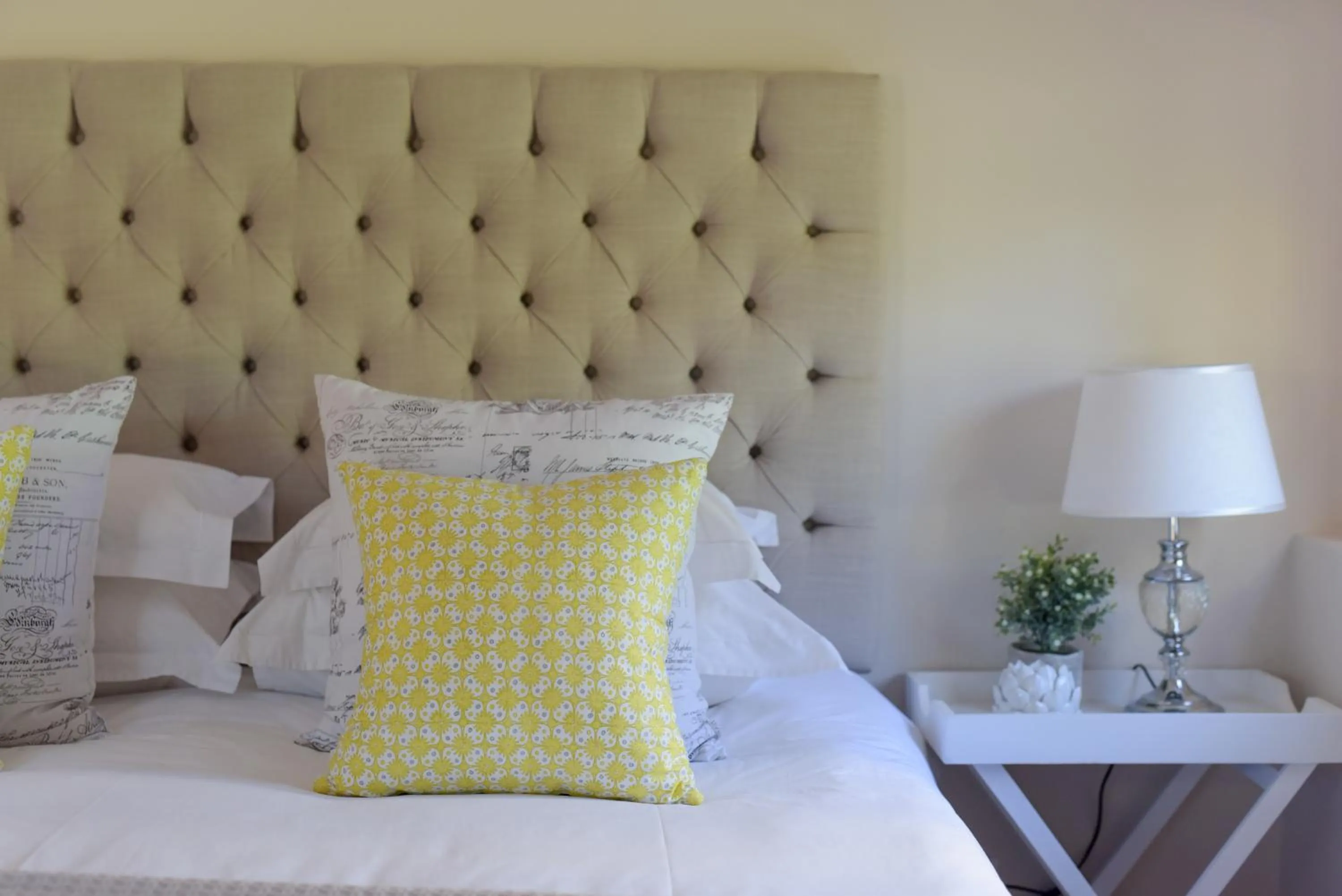 Decorative detail, Bed in Cultivar Boutique Hotel