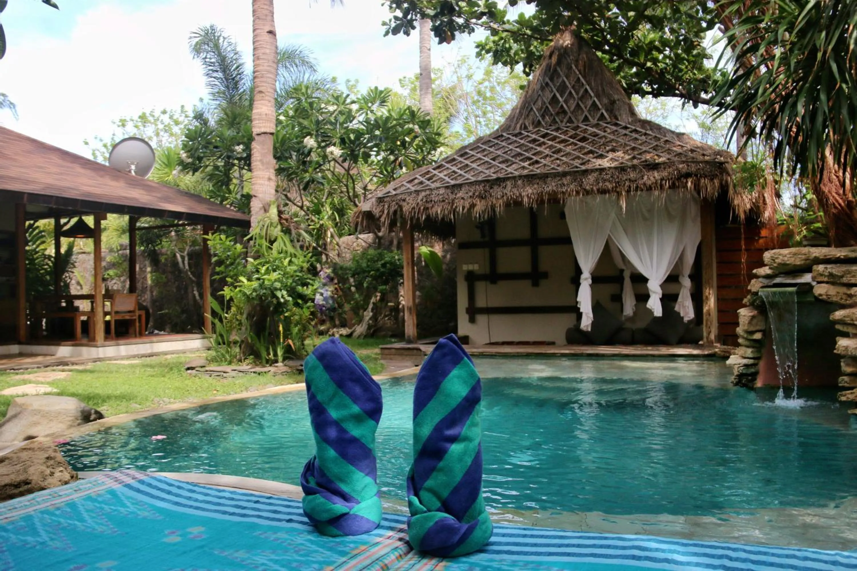 Activities in Villa Bhuvana with private swimming pool