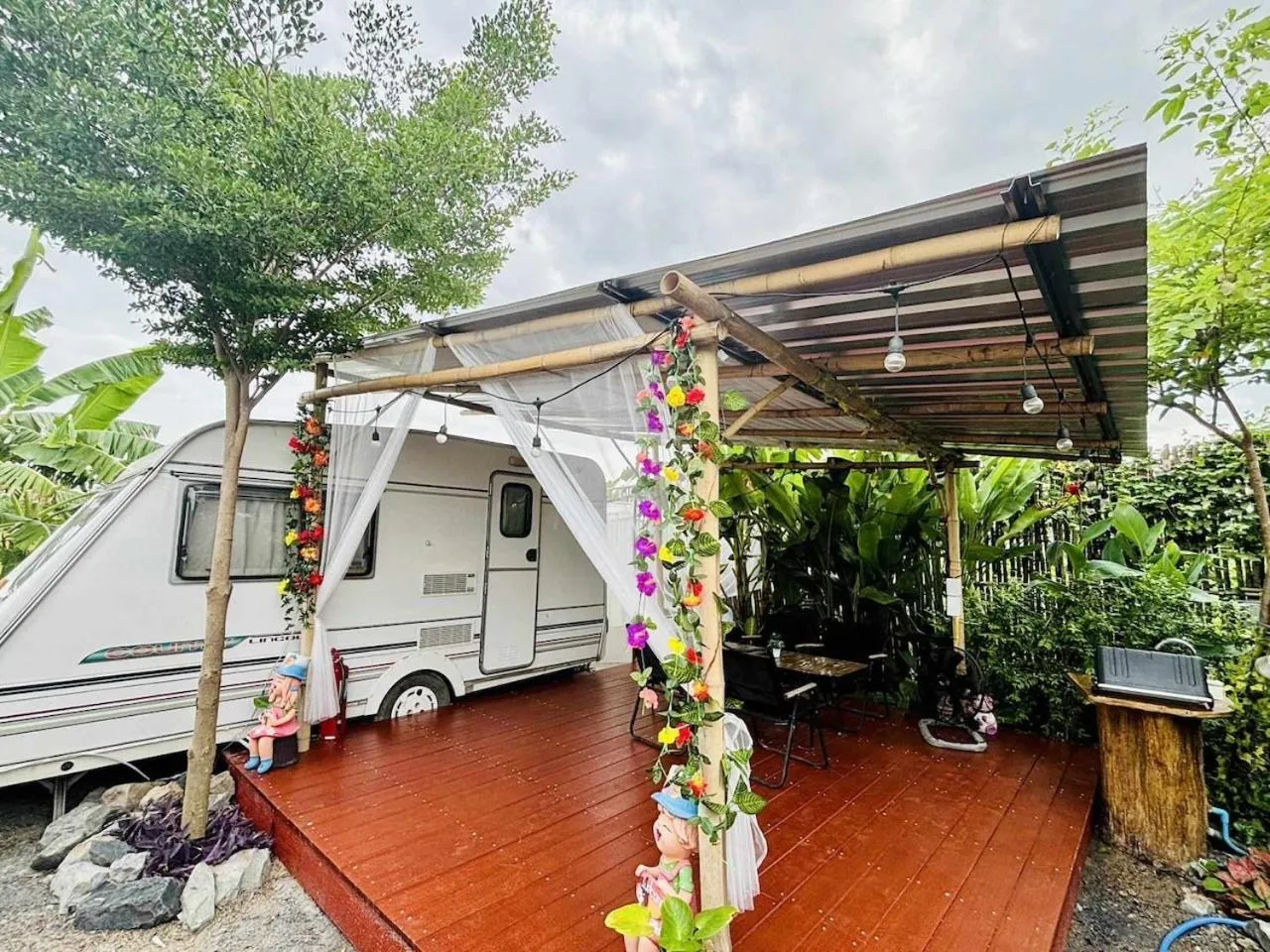 Patio in R resident resort