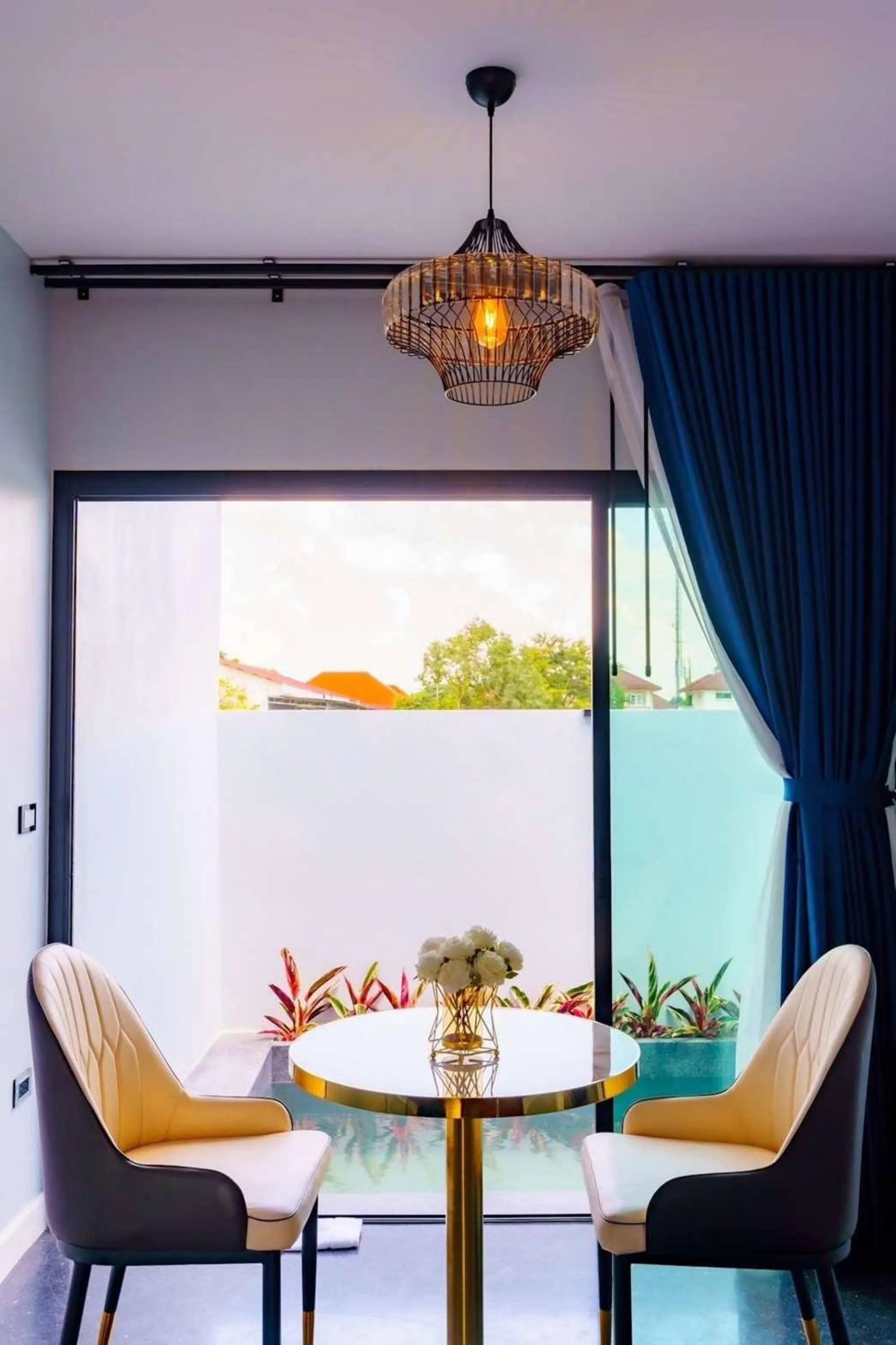 Seating area in R resident resort