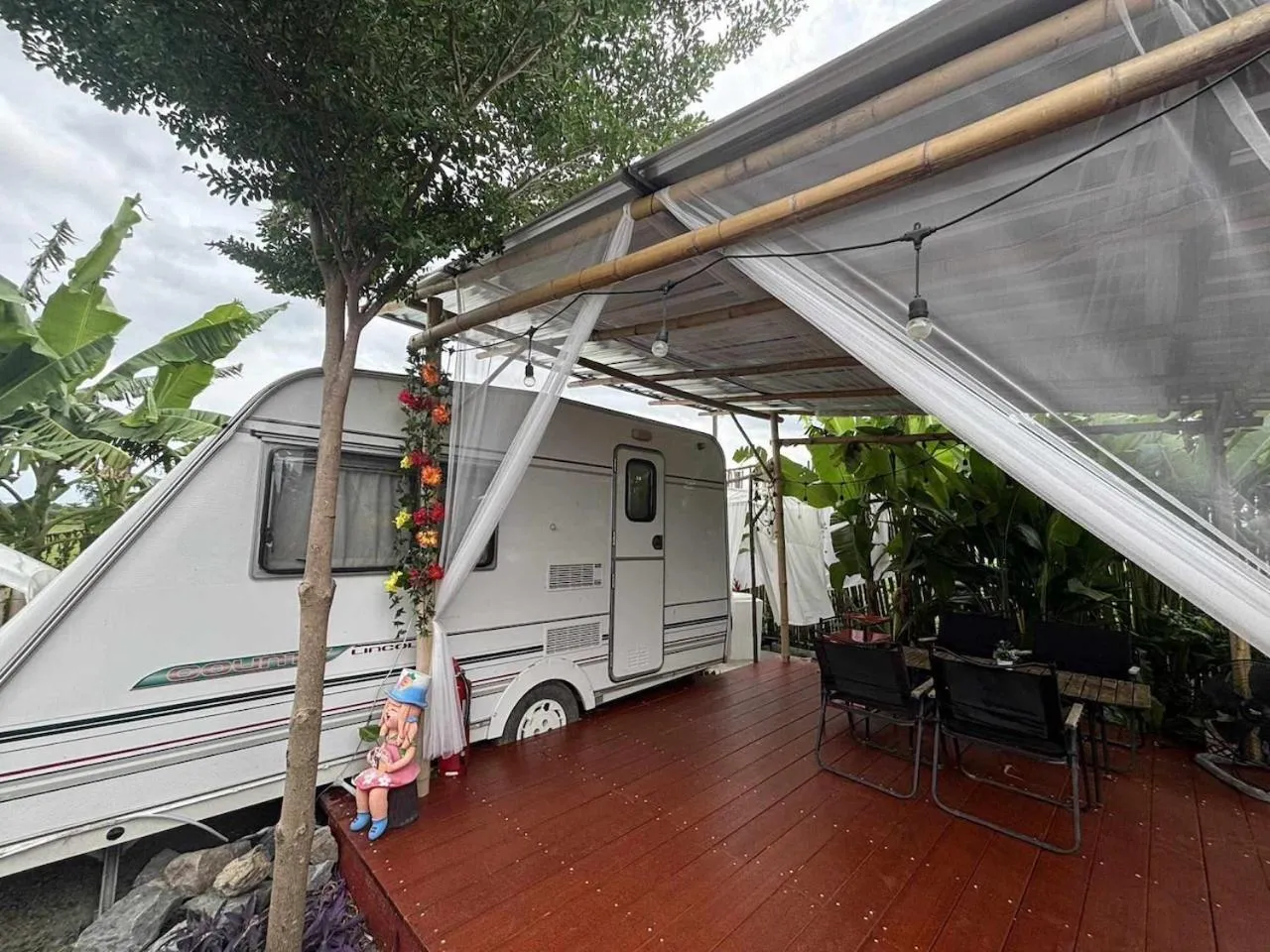 Patio in R resident resort