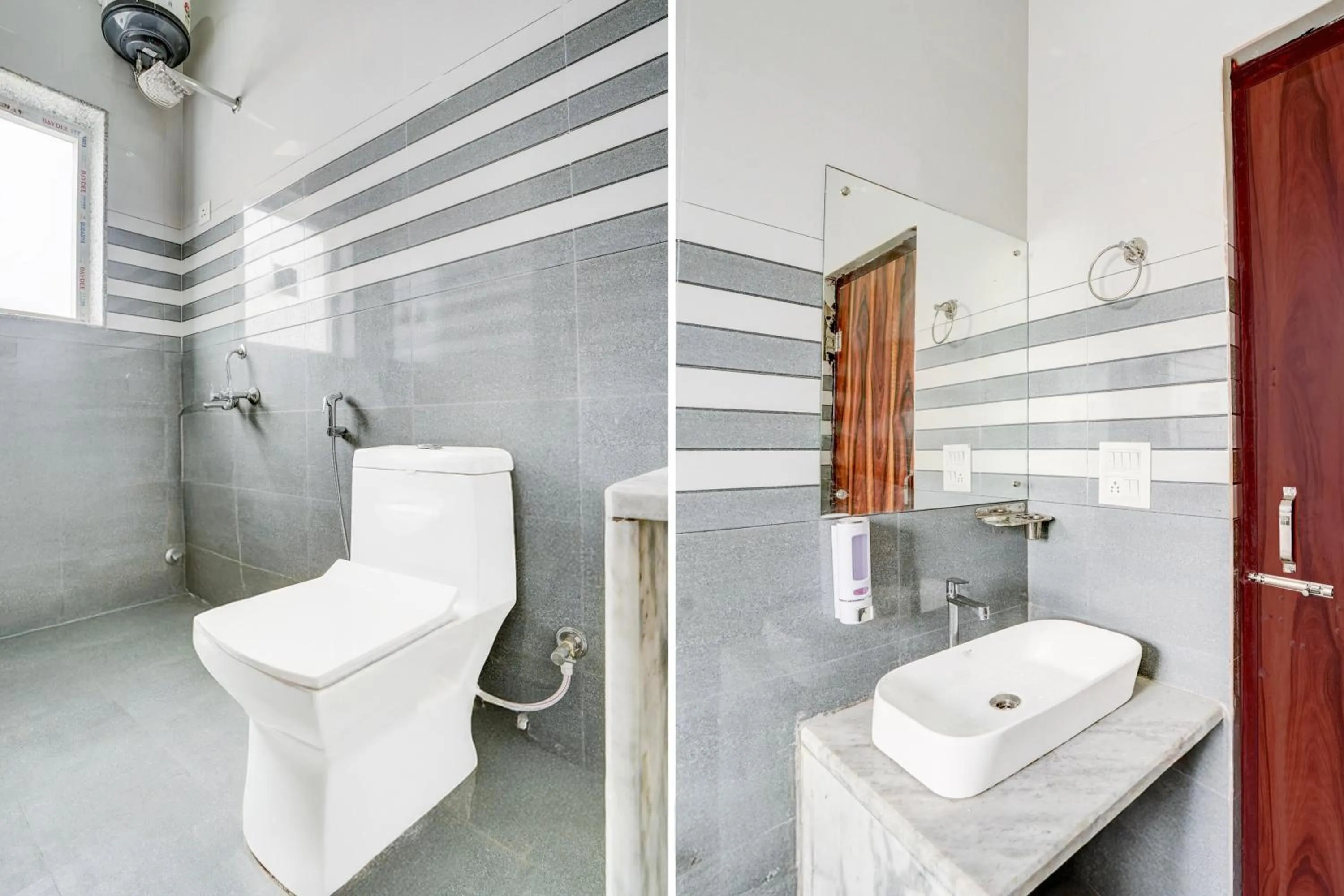Bathroom in Super Hotel O Mehta College And Institute Of Technology Formerly Lara Heritage