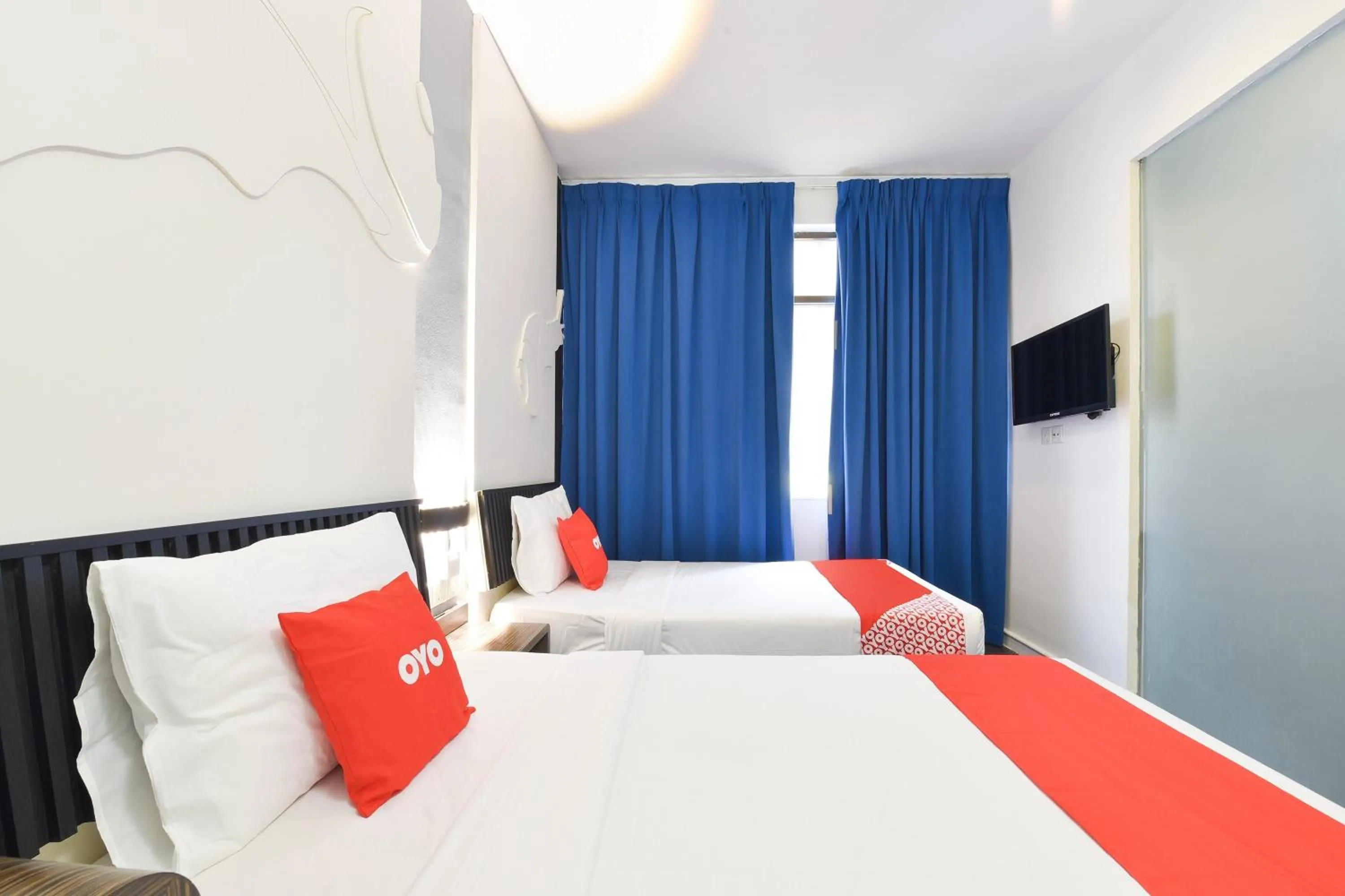 Bedroom, Bed in Hotel O Pollodium Chinatown