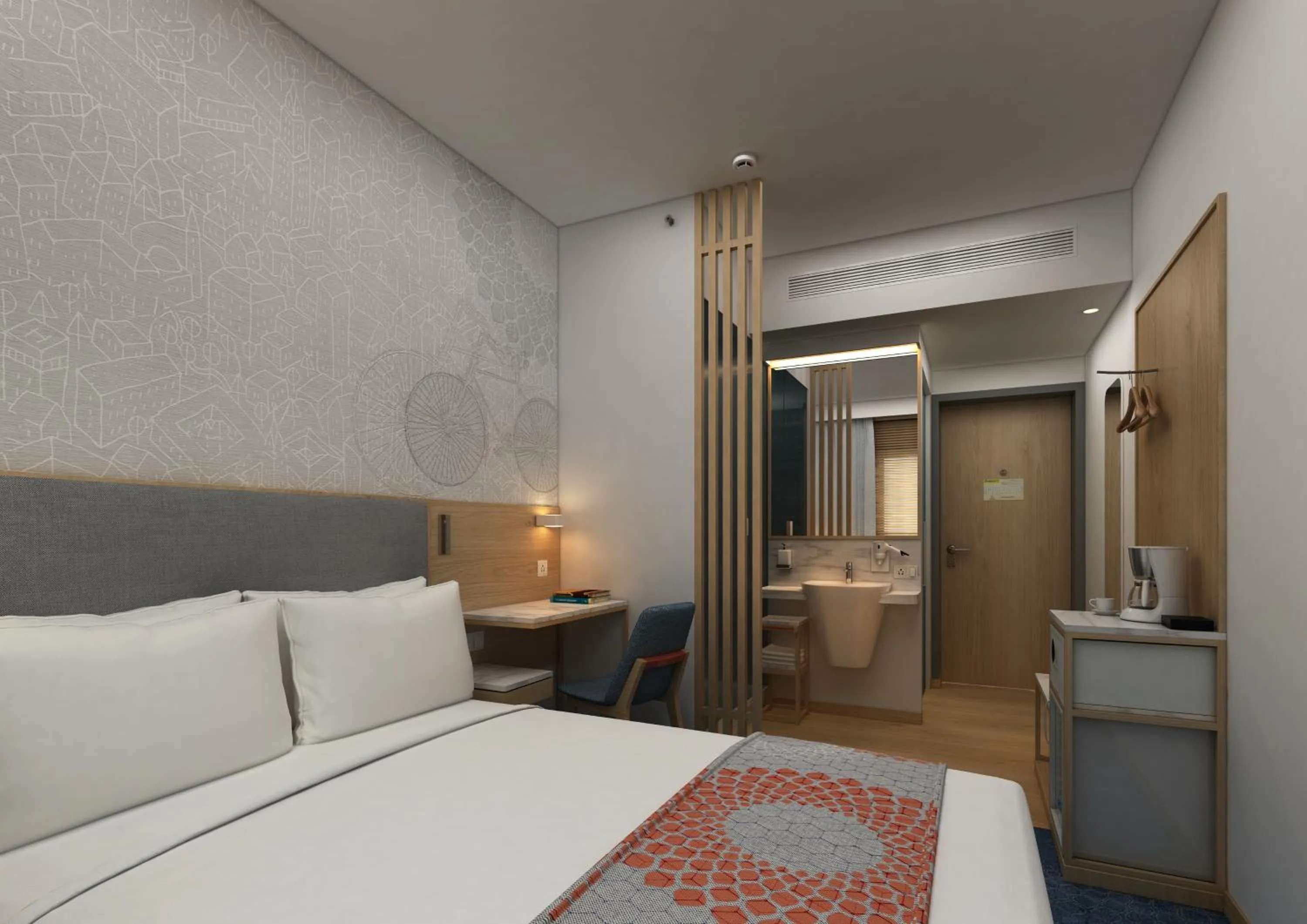 Bed in Holiday Inn Express Kolkata New Town by IHG